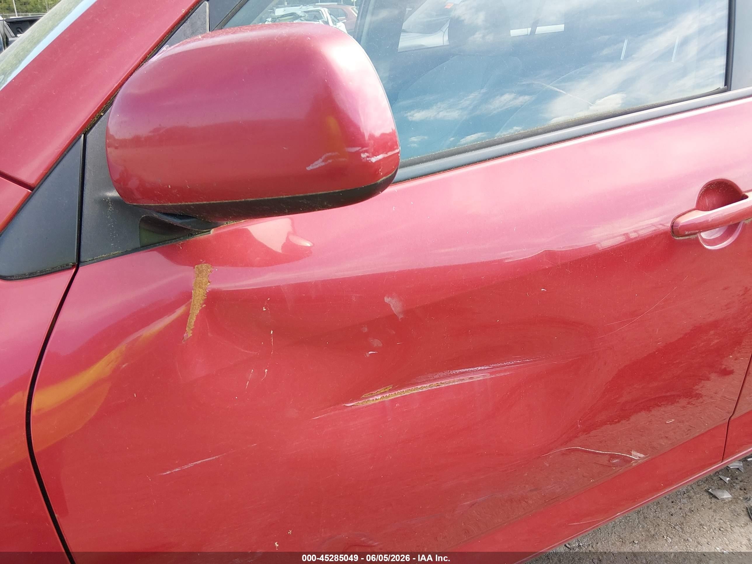2008 Toyota Rav4 Limited Red vin: JTMBD31V485125008