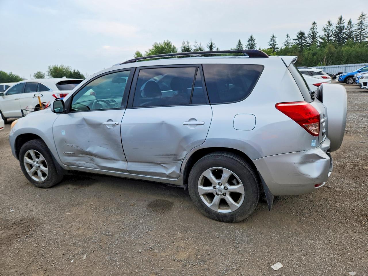 2008 Toyota Rav4 Limited Серебряный vin: JTMBD31V485168473
