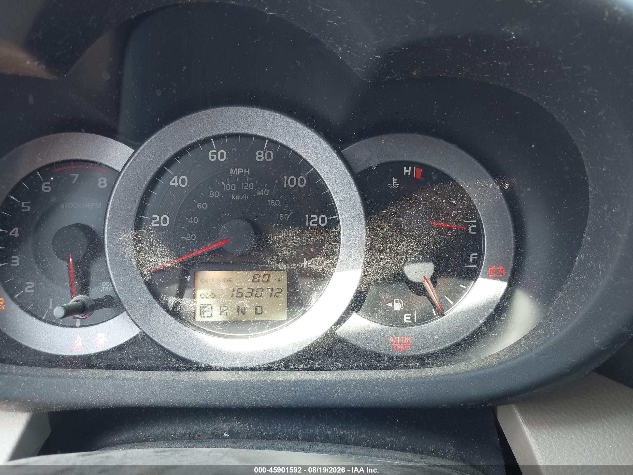 2008 Toyota Rav4 Limited Красный vin: JTMBD31V485171034