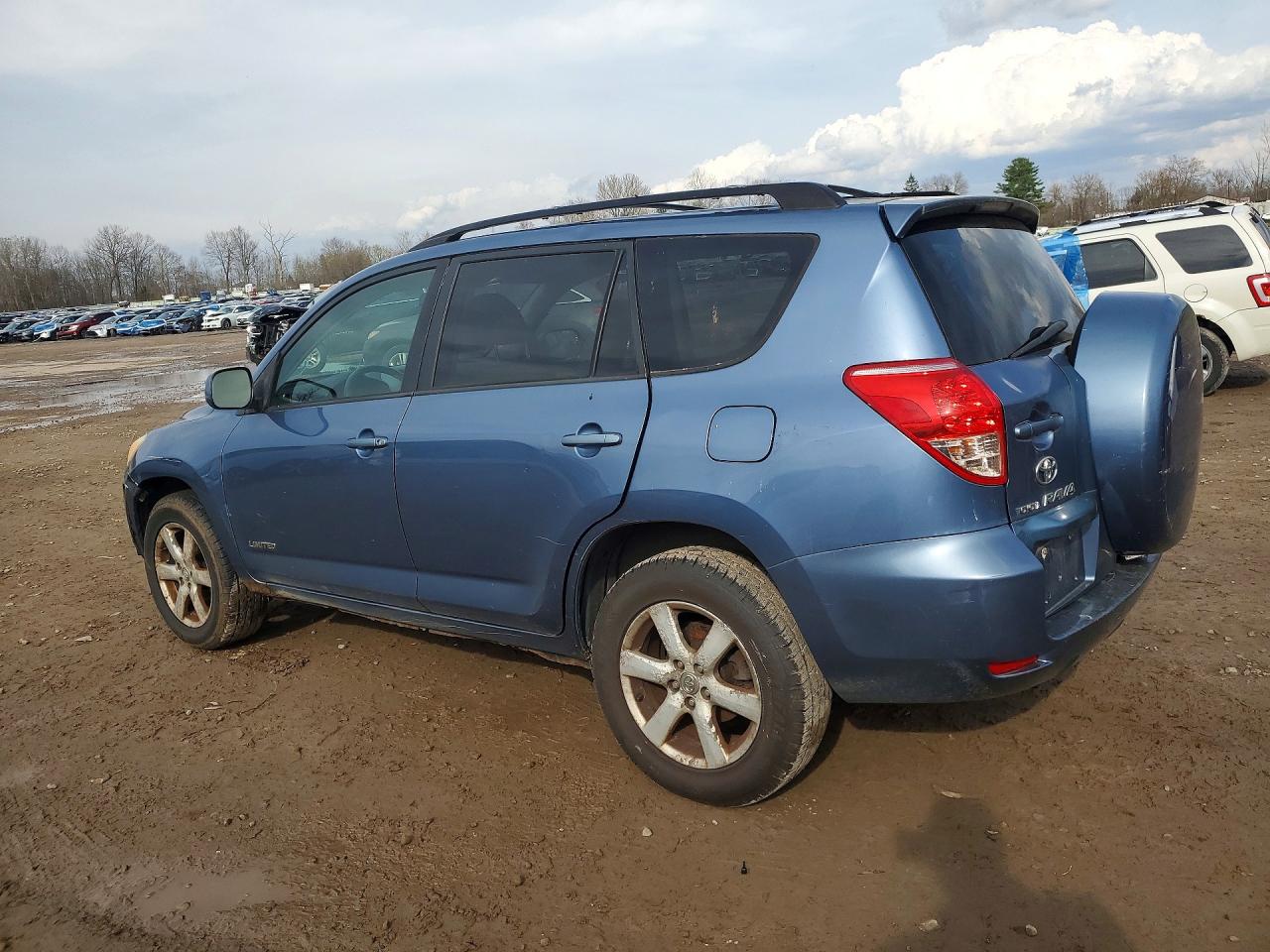 2008 Toyota Rav4 Limited Blue vin: JTMBD31V486058792