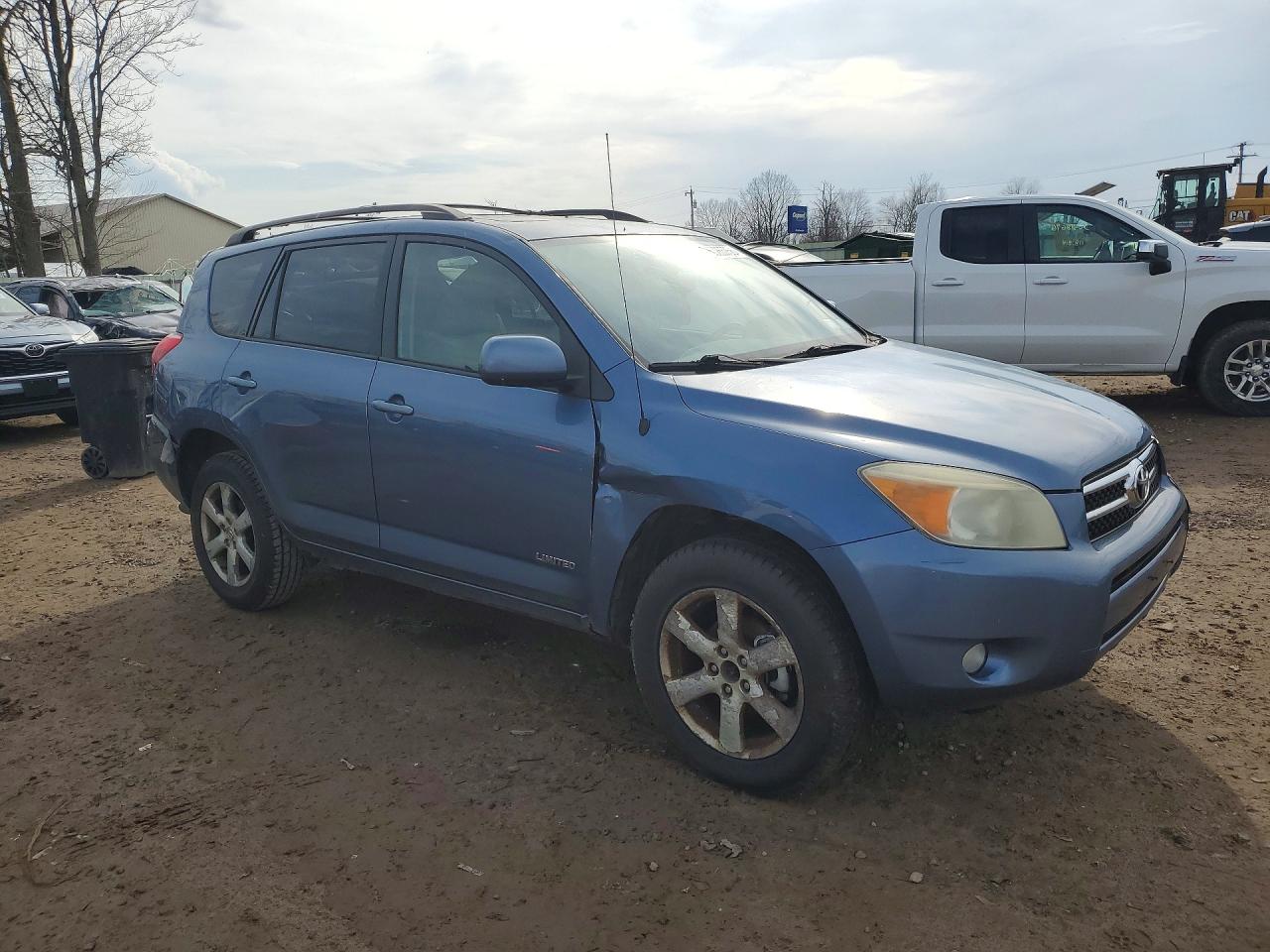 2008 Toyota Rav4 Limited Blue vin: JTMBD31V486058792