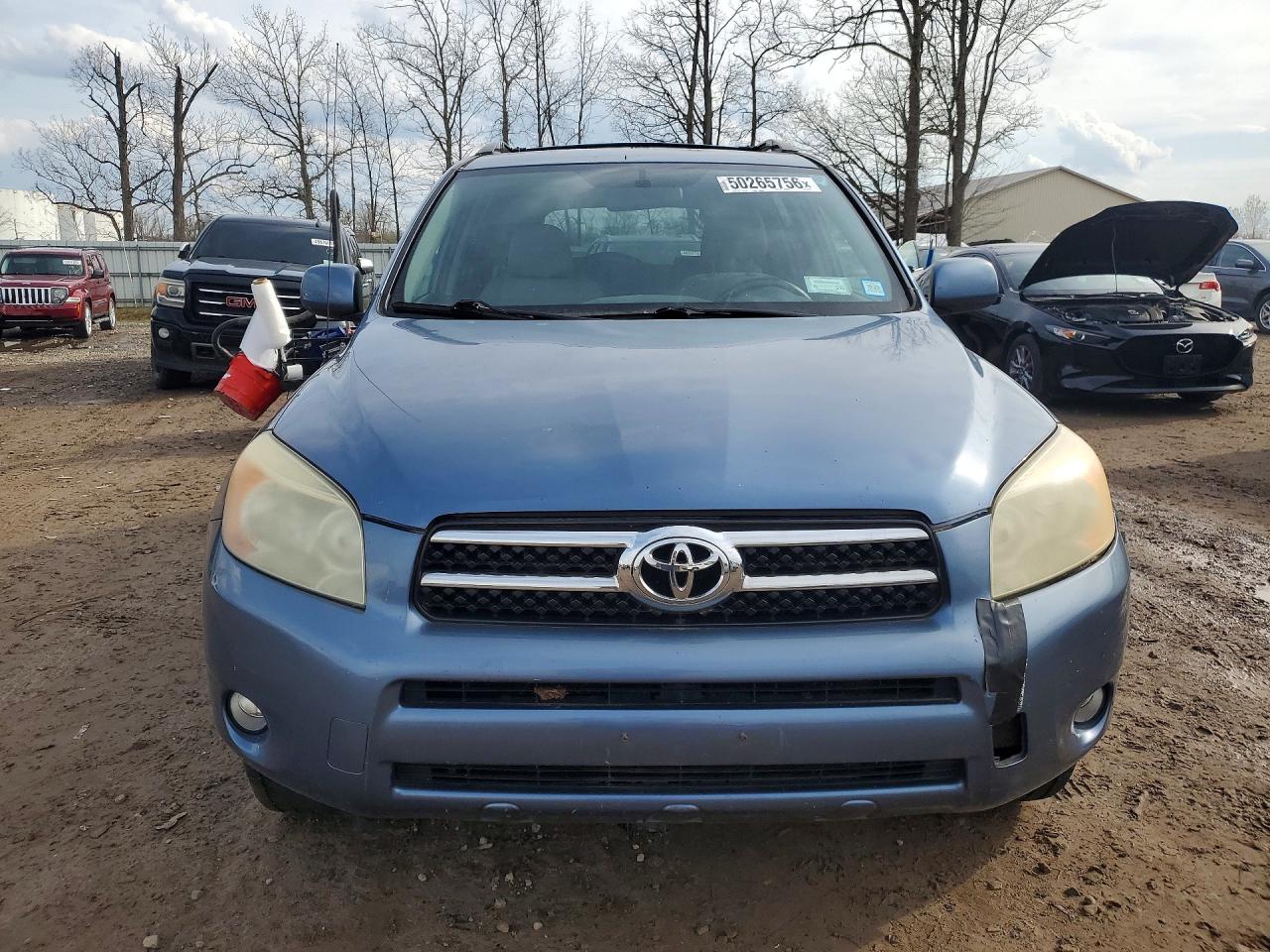 2008 Toyota Rav4 Limited Blue vin: JTMBD31V486058792
