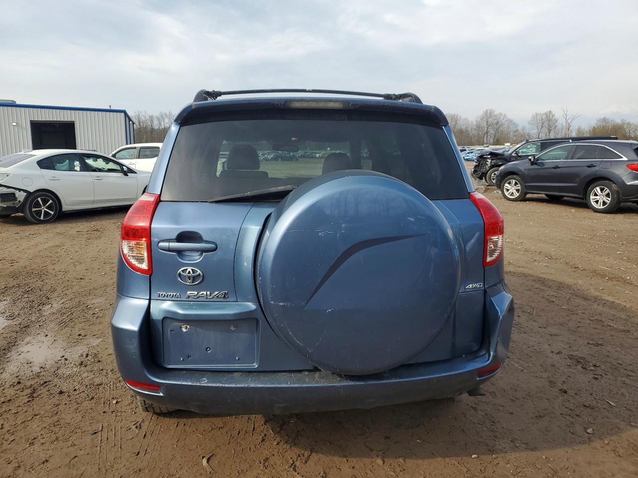 2008 Toyota Rav4 Limited Blue vin: JTMBD31V486058792