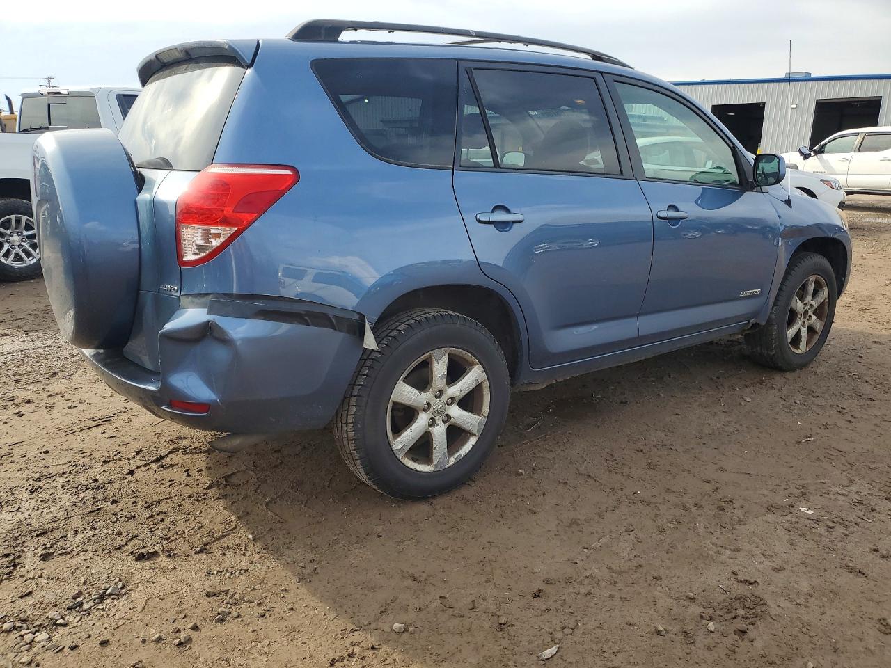 2008 Toyota Rav4 Limited Blue vin: JTMBD31V486058792