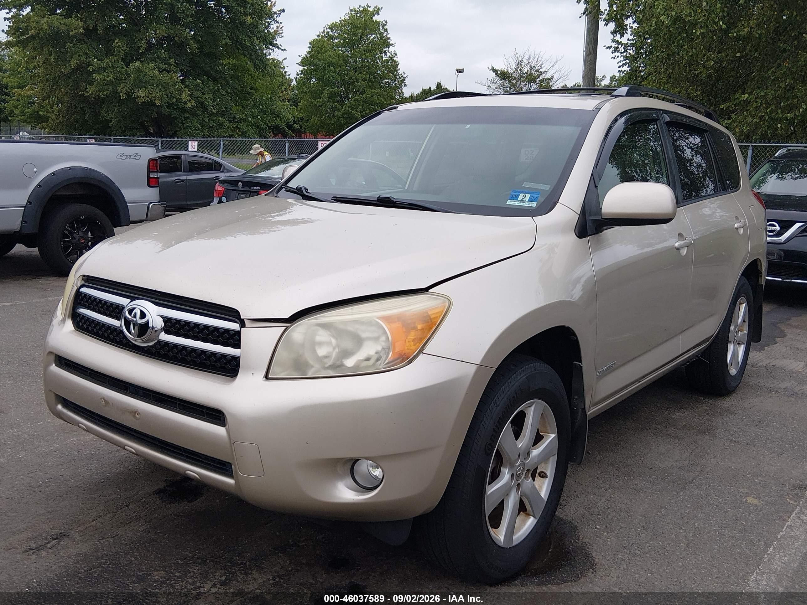 2008 Toyota Rav4 Limited Tan vin: JTMBD31V486085958