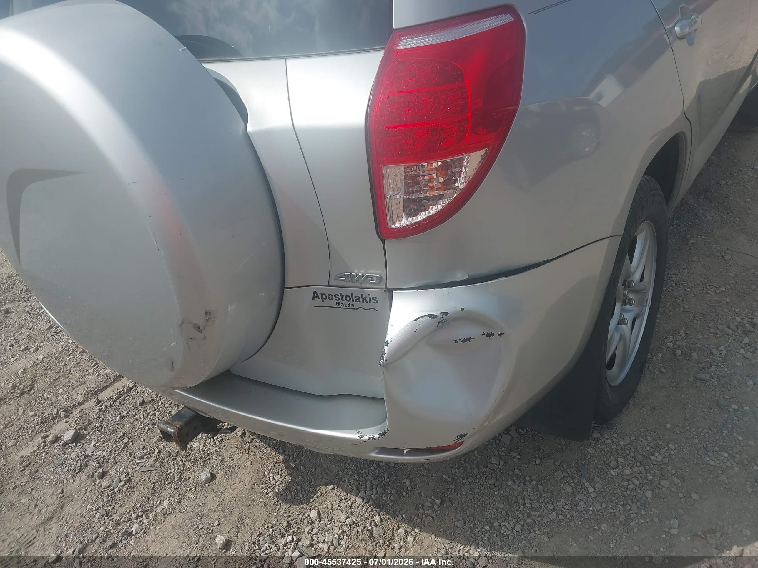 2006 Toyota Rav4 Limited Silver vin: JTMBD31V565003917