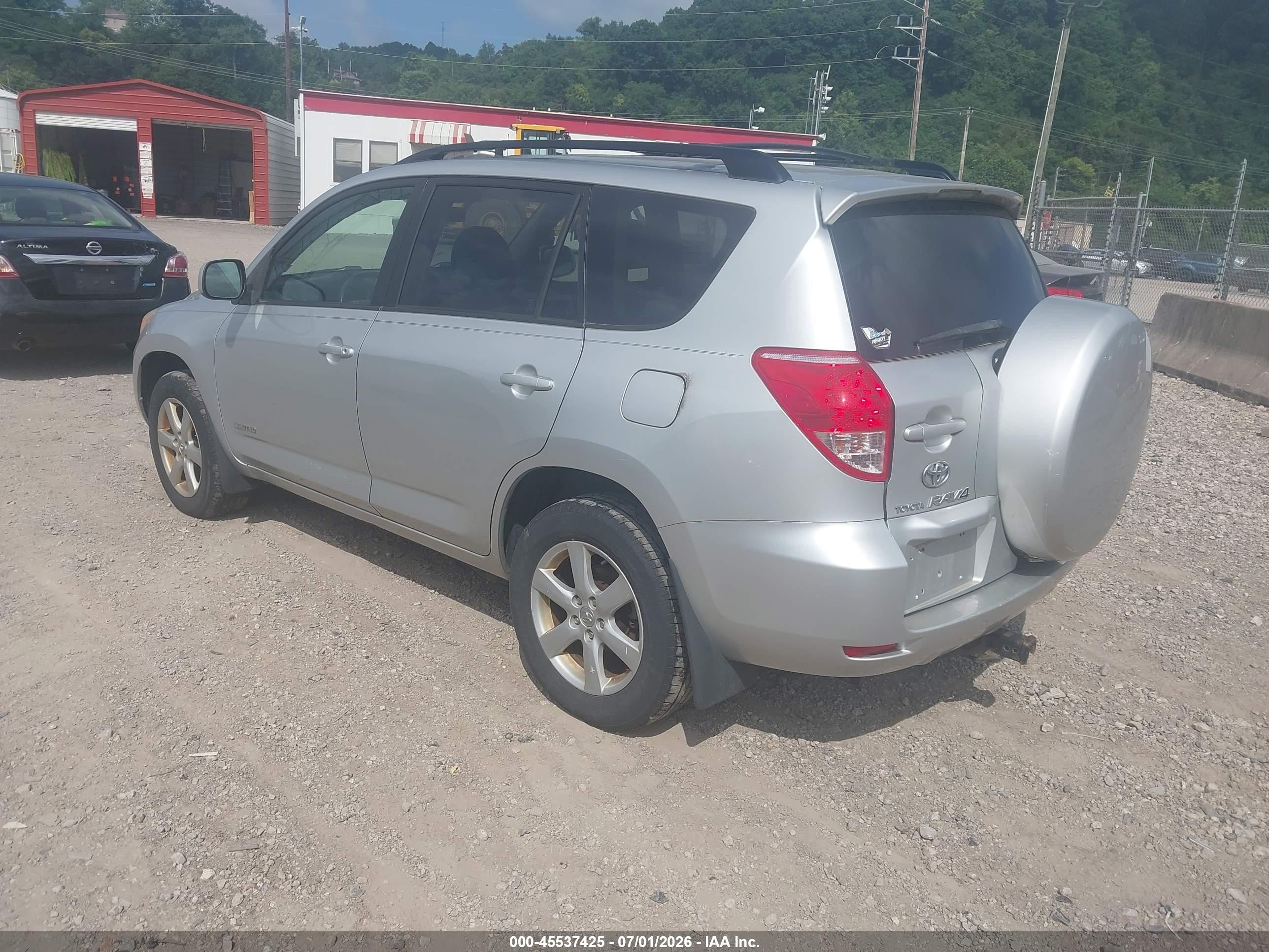 2006 Toyota Rav4 Limited Silver vin: JTMBD31V565003917