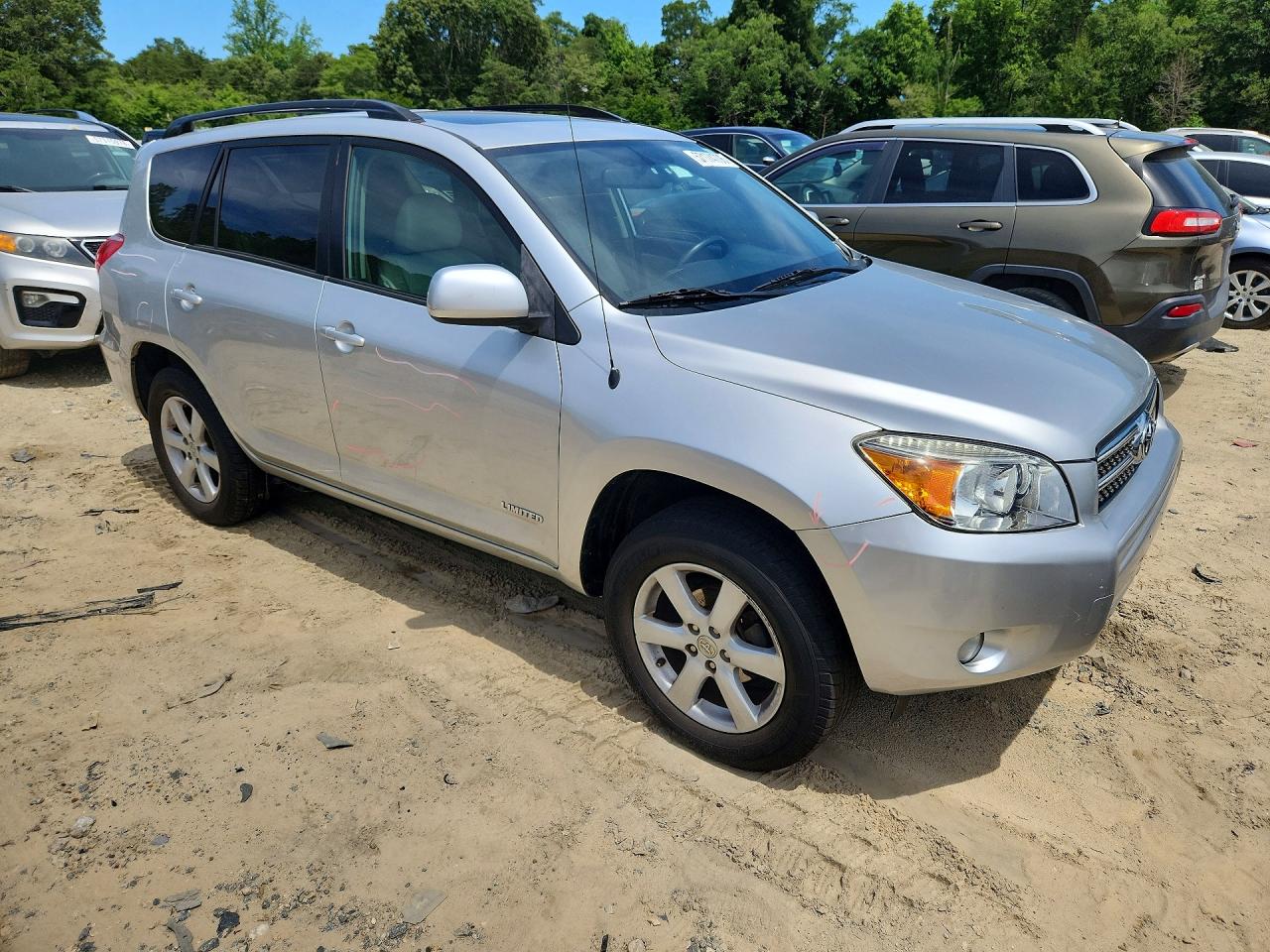 2006 Toyota Rav4 Limited Silver vin: JTMBD31V566010845