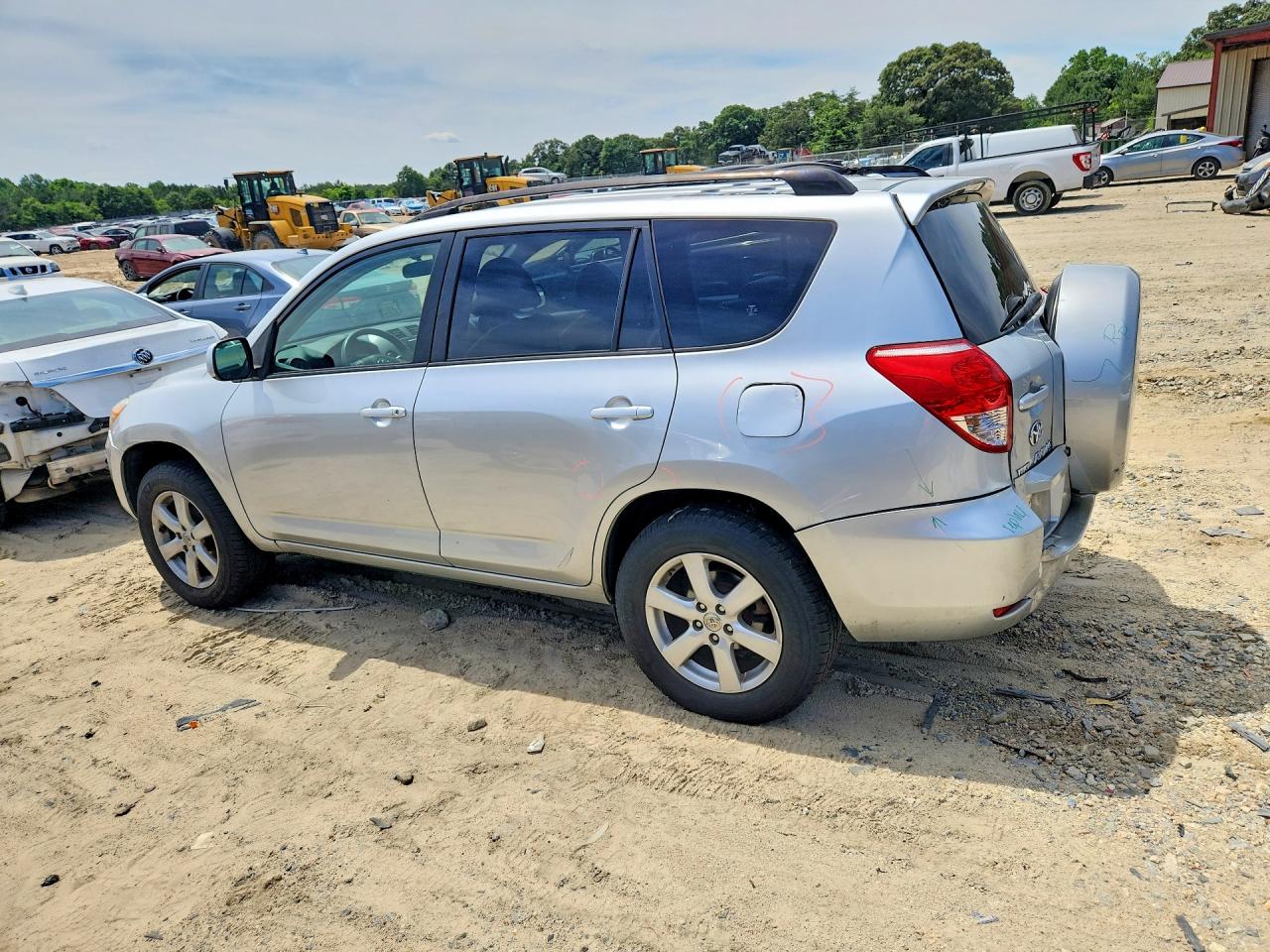 2006 Toyota Rav4 Limited Silver vin: JTMBD31V566010845