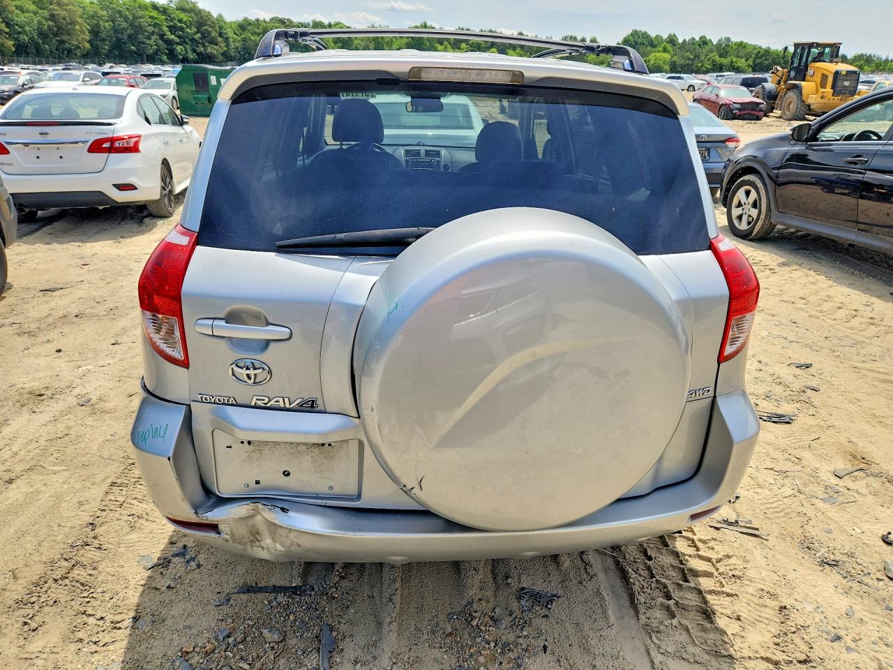 2006 Toyota Rav4 Limited Silver vin: JTMBD31V566010845