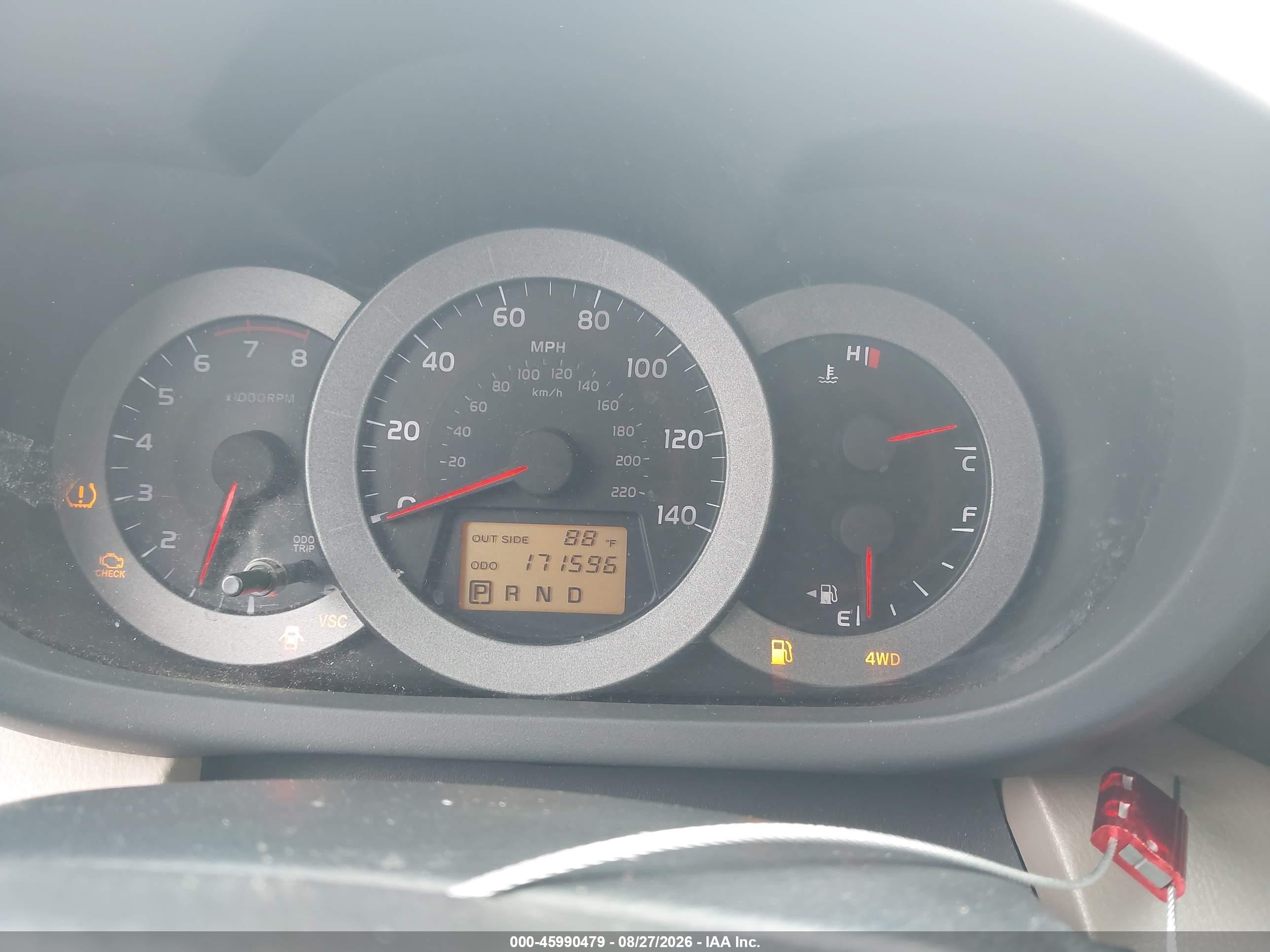 2007 Toyota Rav4 Limited Gold vin: JTMBD31V575101282