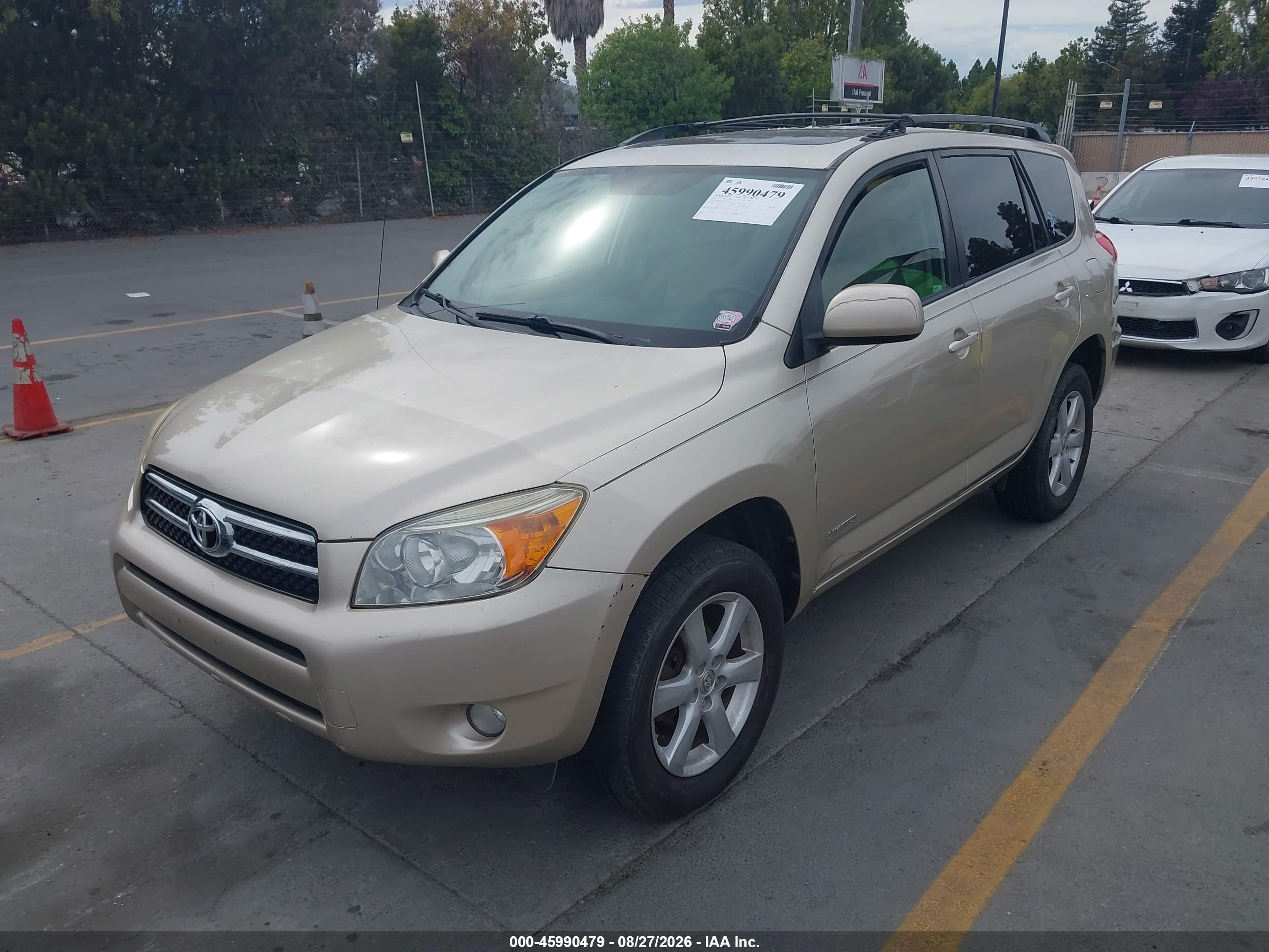 2007 Toyota Rav4 Limited Gold vin: JTMBD31V575101282