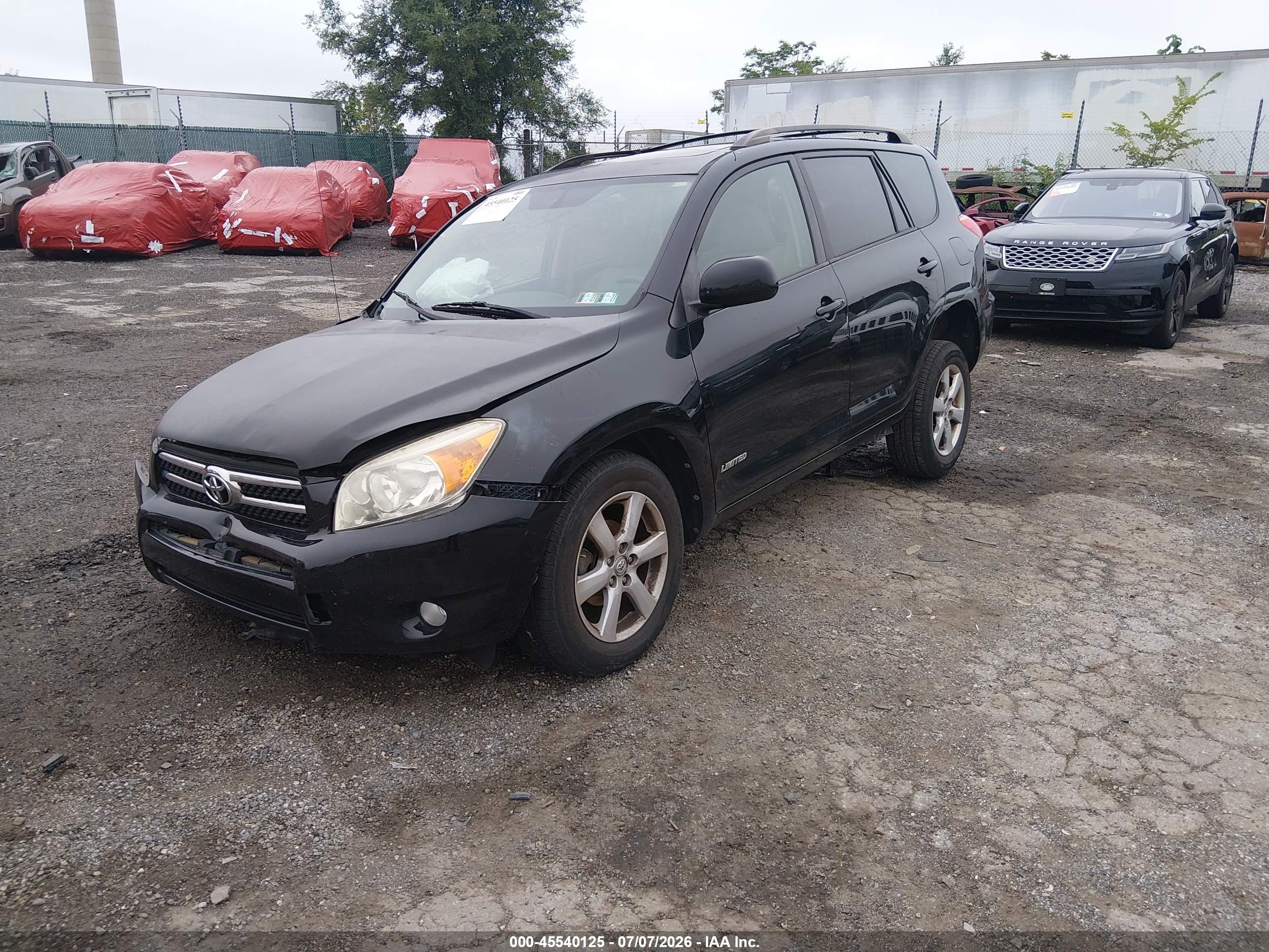 2007 Toyota Rav4 Limited Gray vin: JTMBD31V576040669