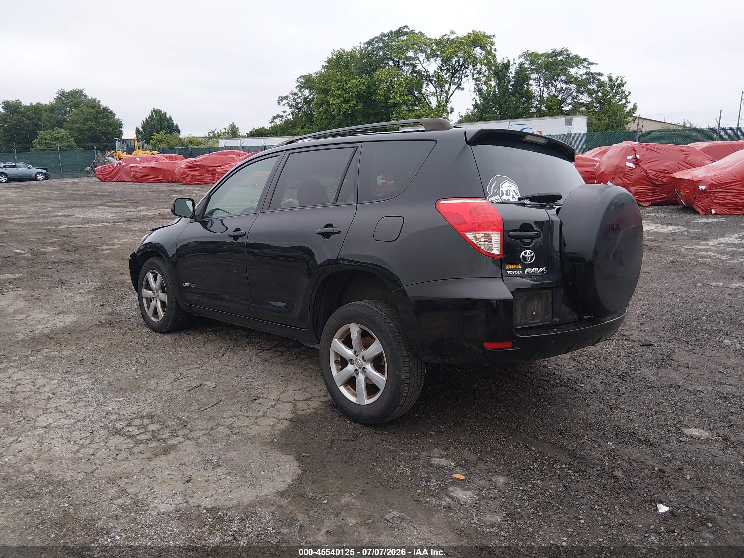 2007 Toyota Rav4 Limited Gray vin: JTMBD31V576040669