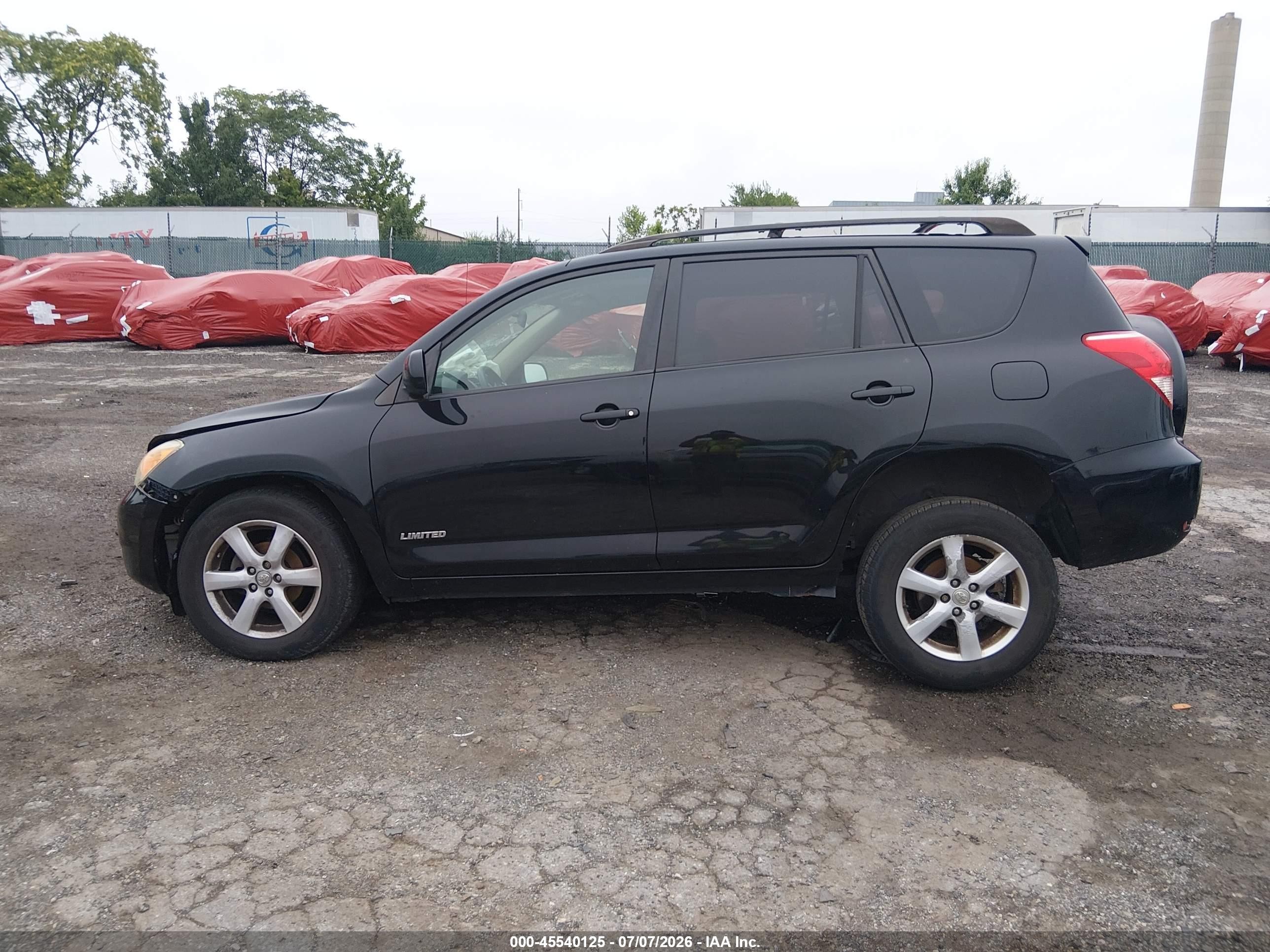2007 Toyota Rav4 Limited Gray vin: JTMBD31V576040669