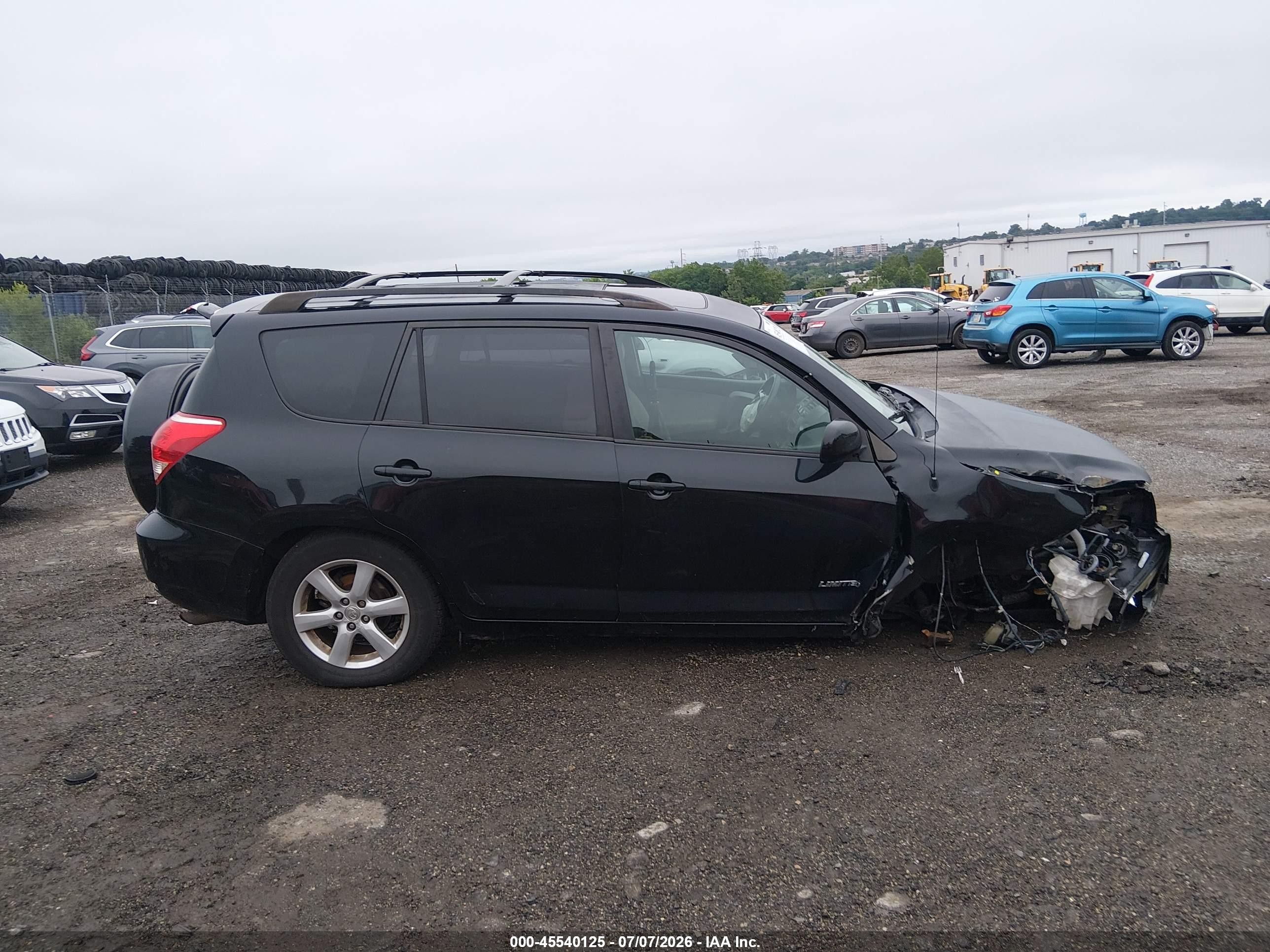 2007 Toyota Rav4 Limited Gray vin: JTMBD31V576040669