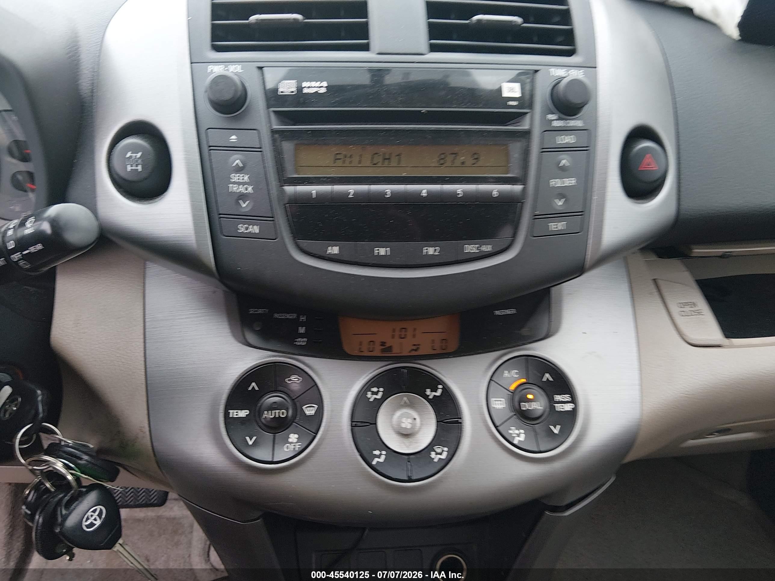 2007 Toyota Rav4 Limited Gray vin: JTMBD31V576040669