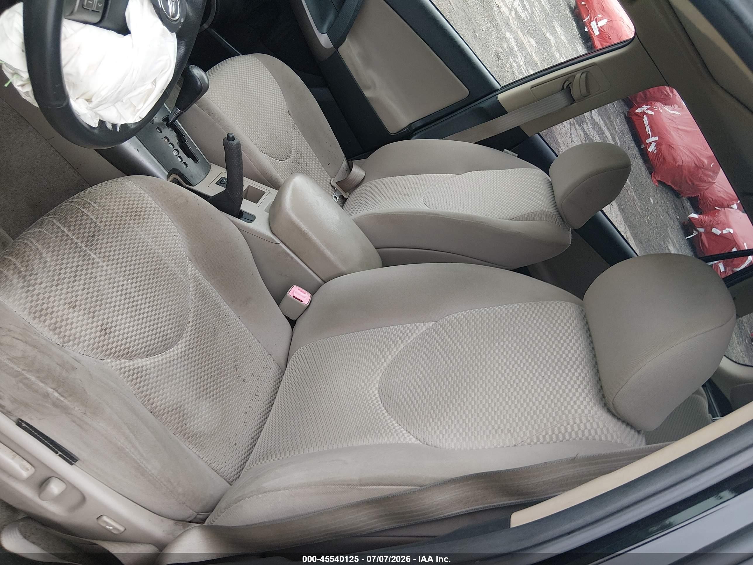 2007 Toyota Rav4 Limited Gray vin: JTMBD31V576040669