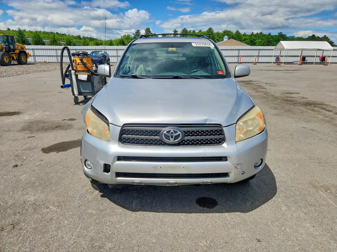 2008 Toyota Rav4 Limited Silver vin: JTMBD31V585194984