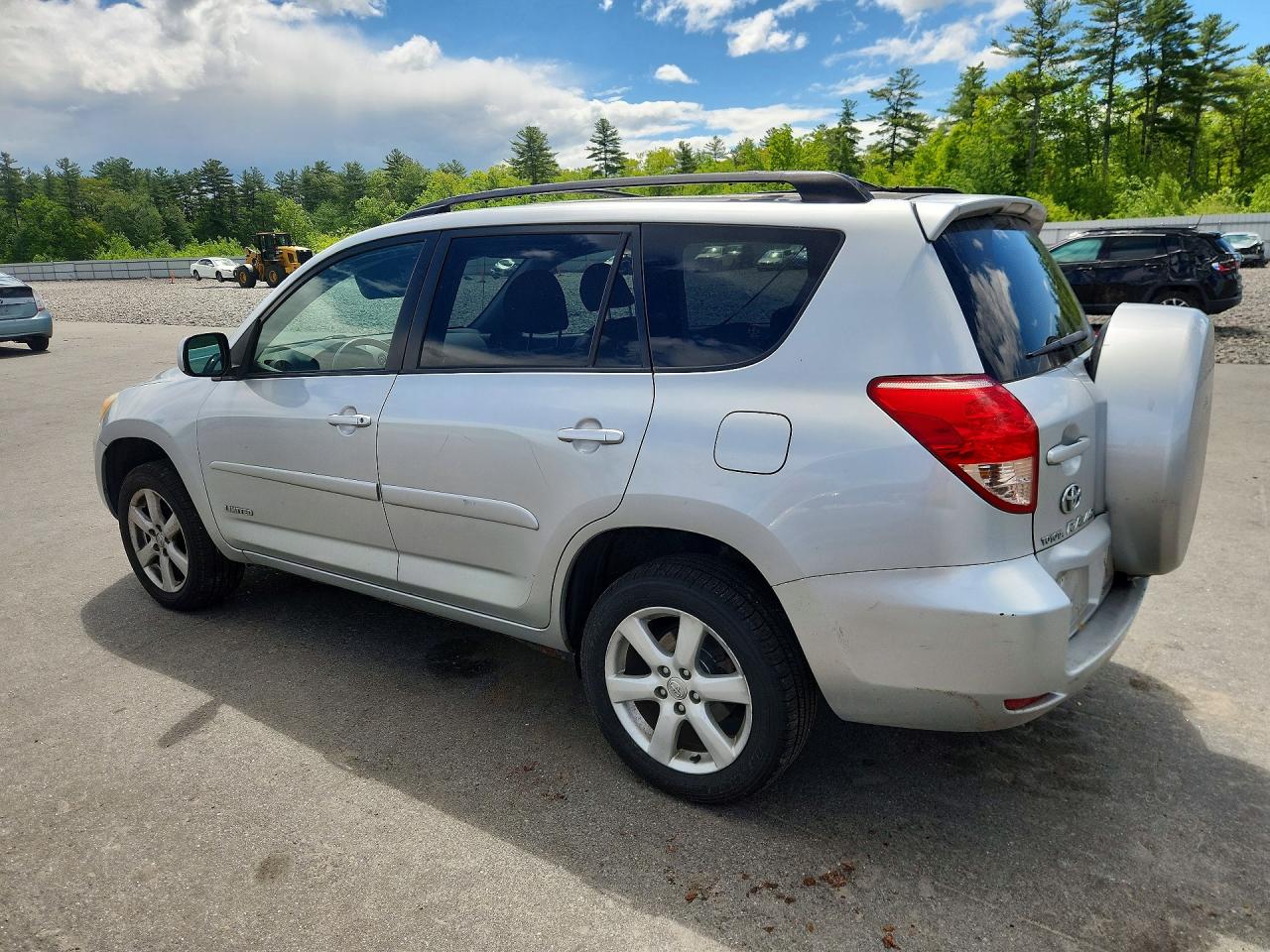 2008 Toyota Rav4 Limited Silver vin: JTMBD31V585194984