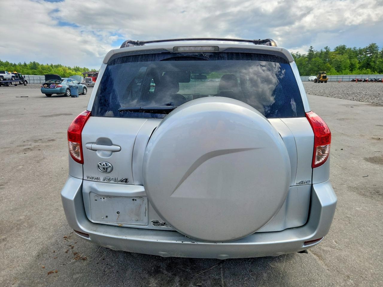 2008 Toyota Rav4 Limited Silver vin: JTMBD31V585194984