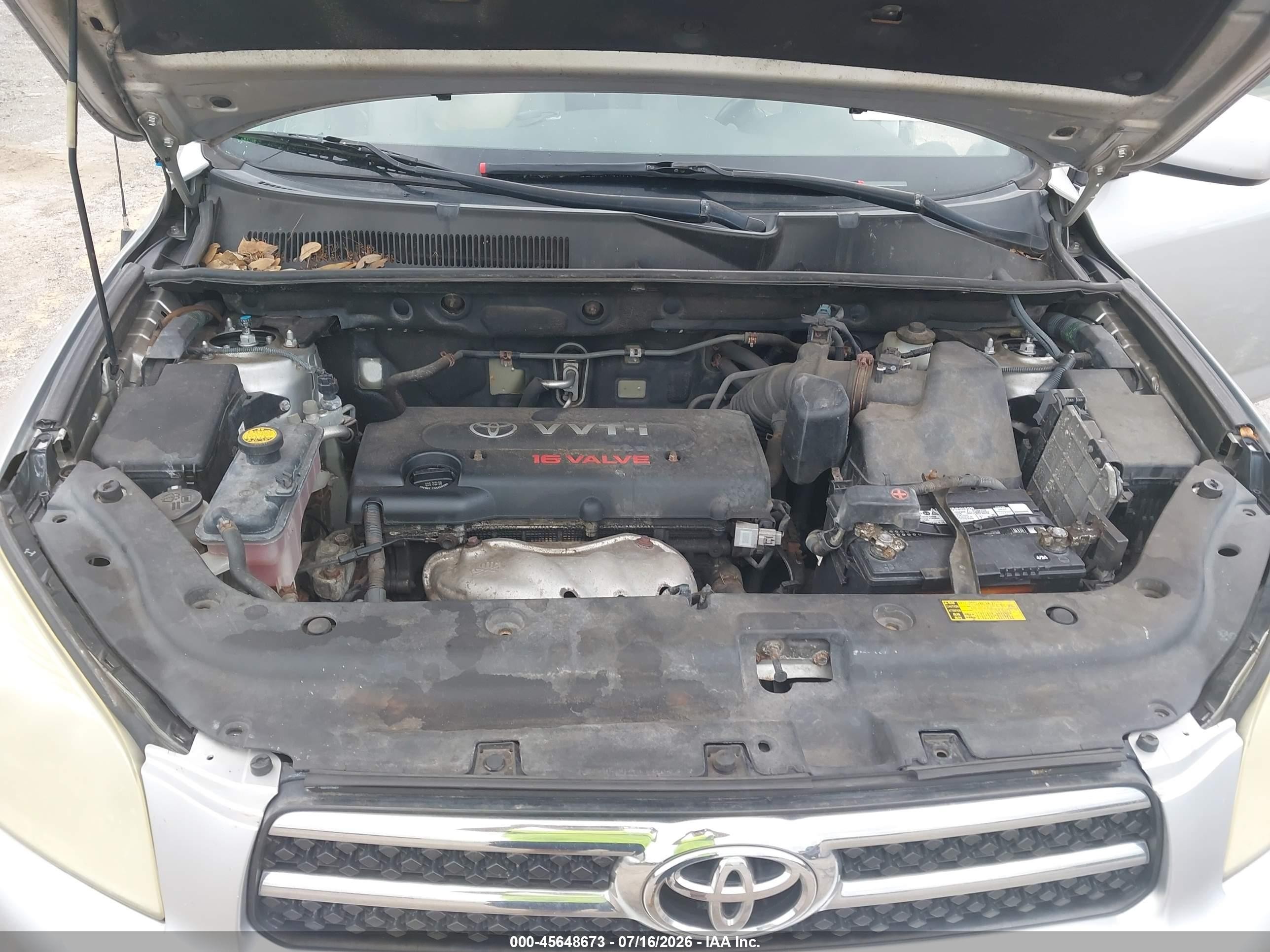 2008 Toyota Rav4 Limited Silver vin: JTMBD31V586088349