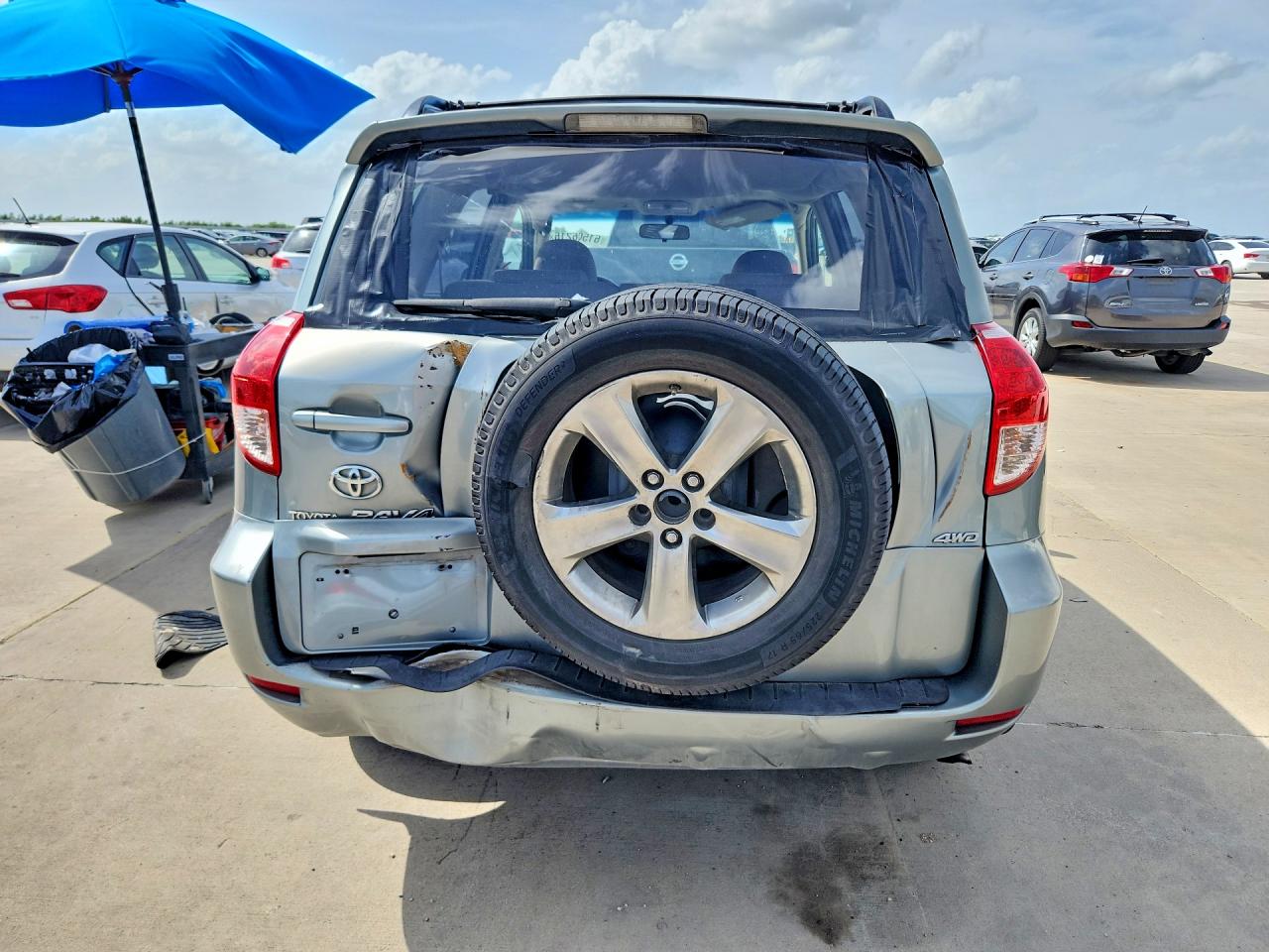 2006 Toyota Rav4 Limited Зеленый vin: JTMBD31V665039082