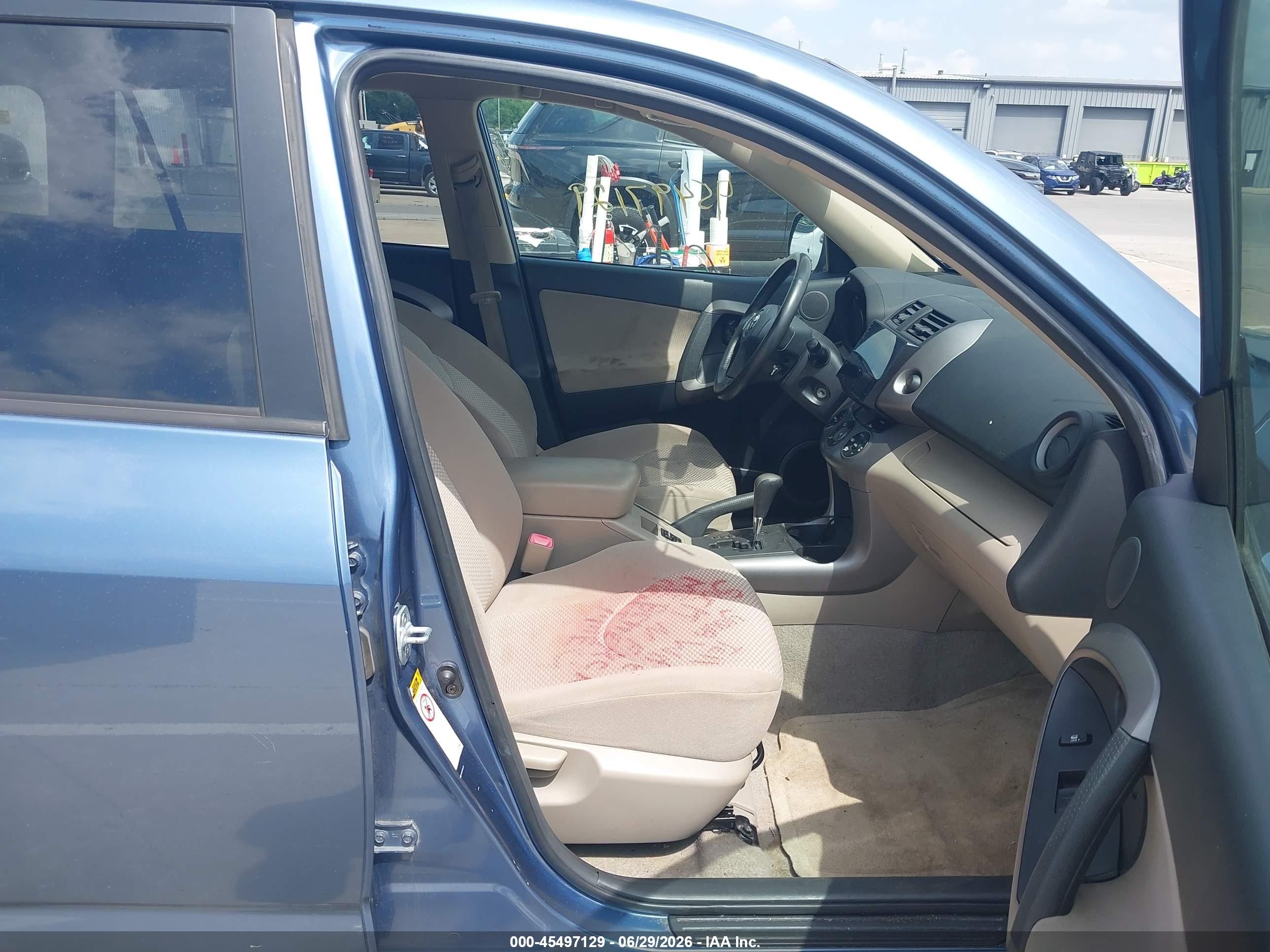 2006 Toyota Rav4 Limited Blue vin: JTMBD31V666011387