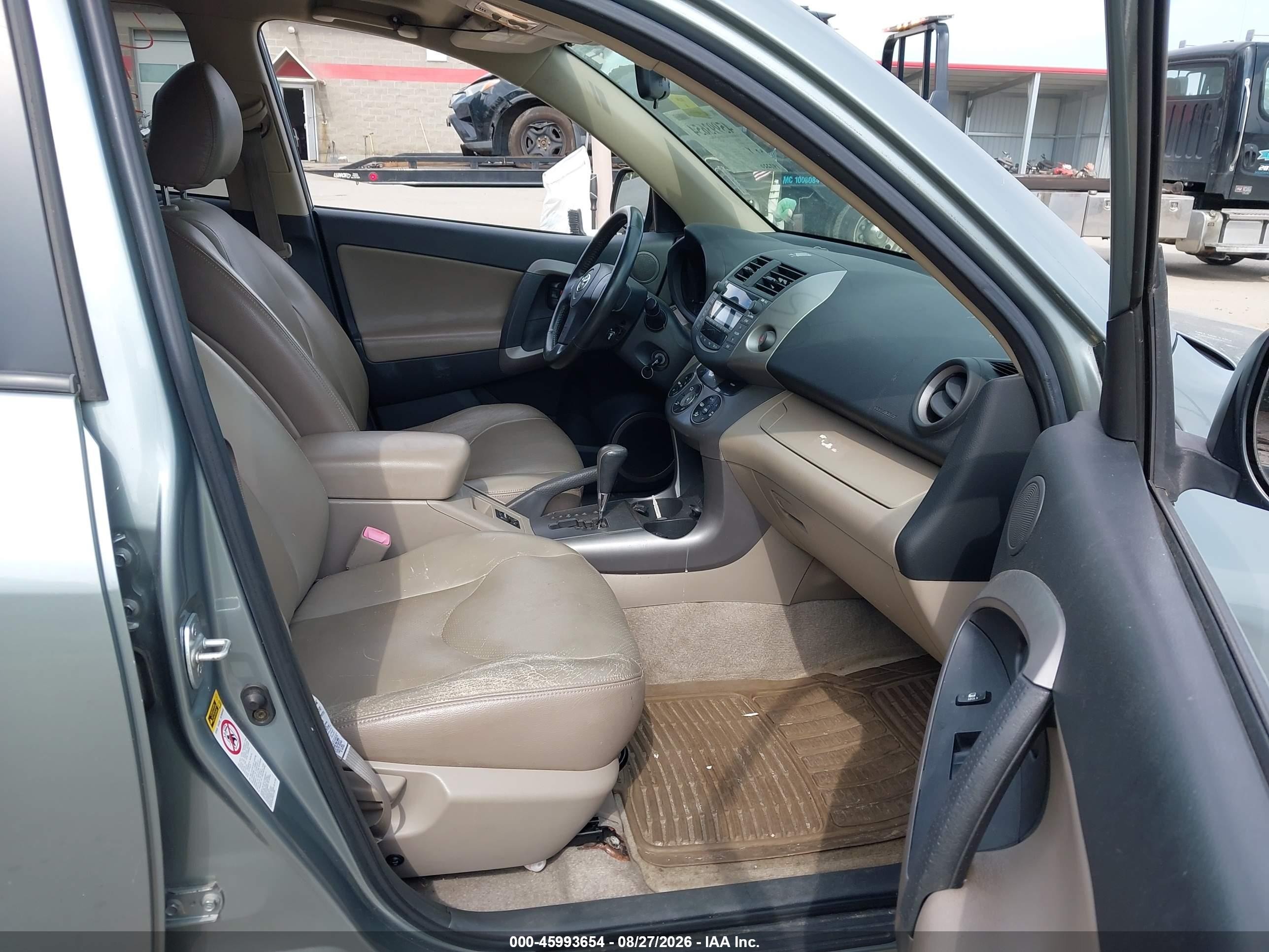 2006 Toyota Rav4 Limited Light Blue vin: JTMBD31V666019103