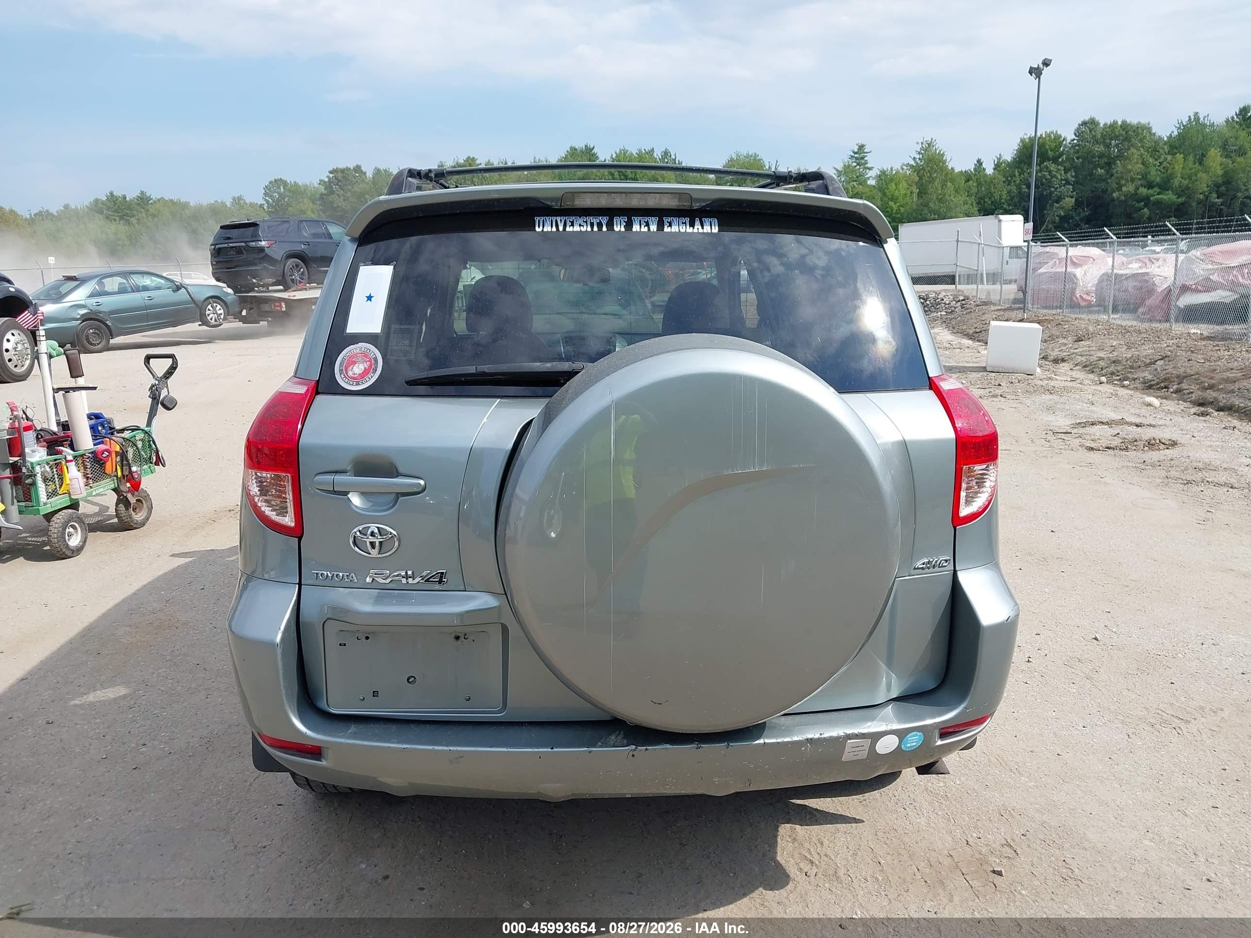 2006 Toyota Rav4 Limited Light Blue vin: JTMBD31V666019103