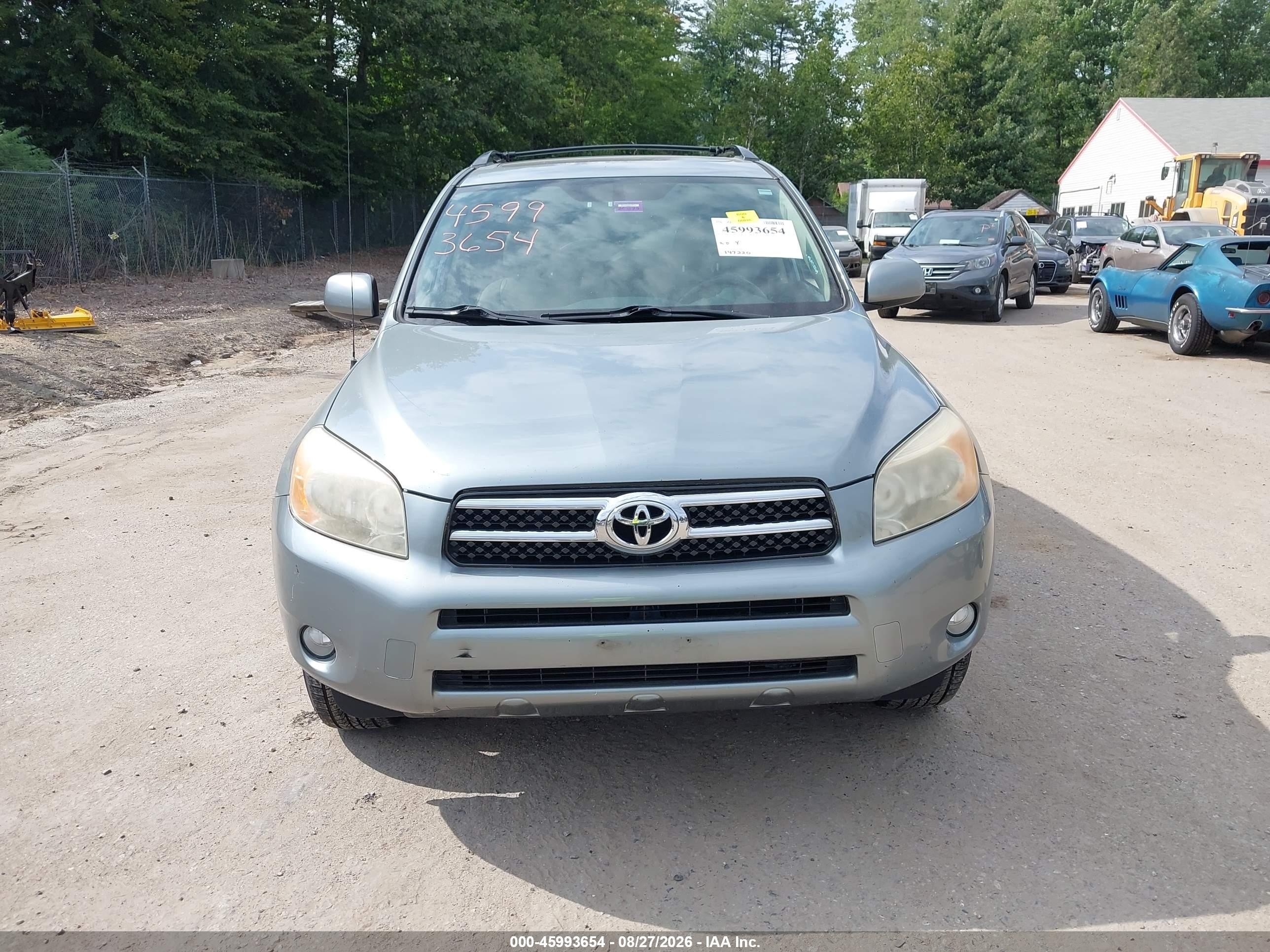 2006 Toyota Rav4 Limited Light Blue vin: JTMBD31V666019103