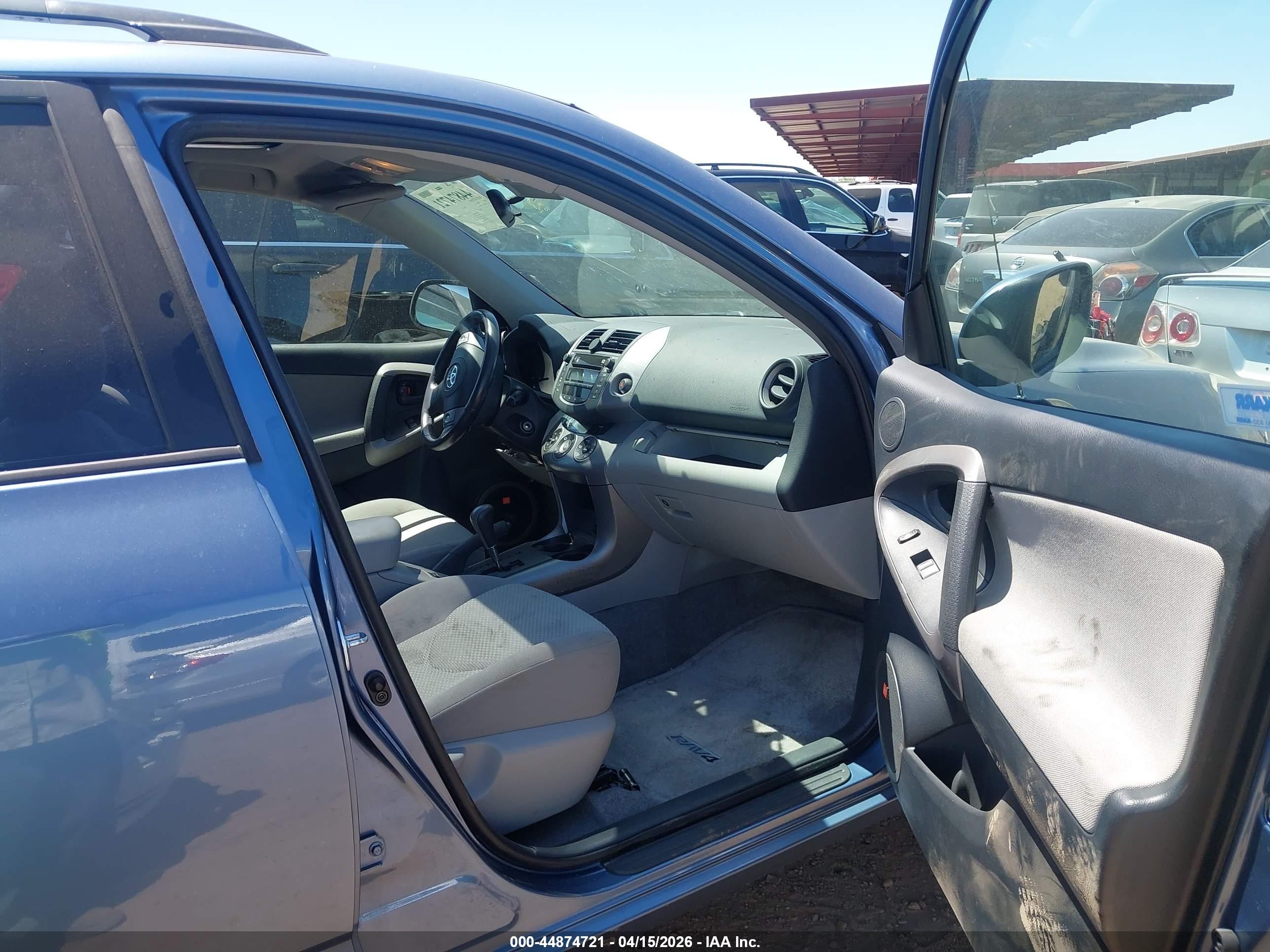 2007 Toyota Rav4 Limited Light Blue vin: JTMBD31V675091281