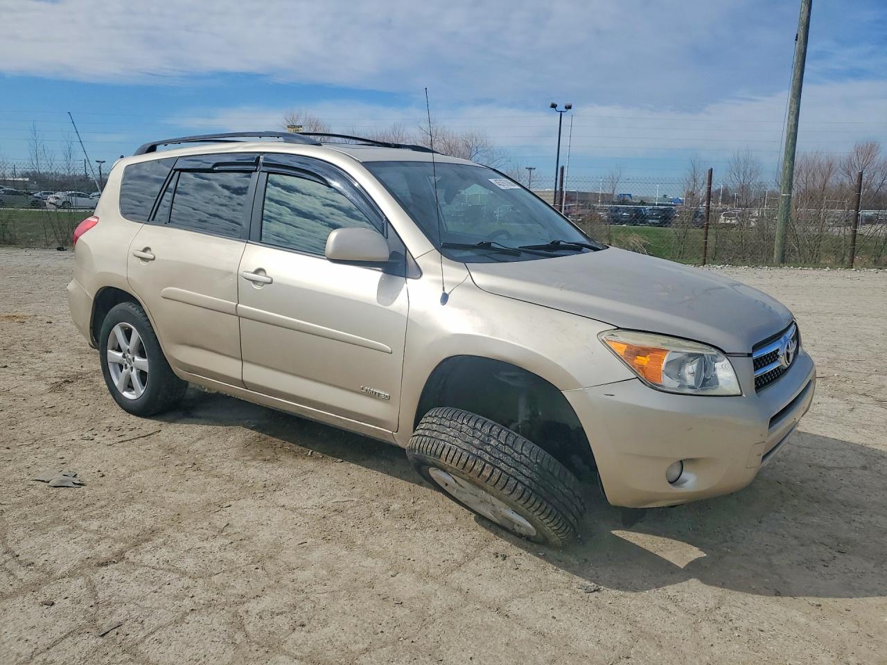 2007 Toyota Rav4 Limited Золотой vin: JTMBD31V676034119