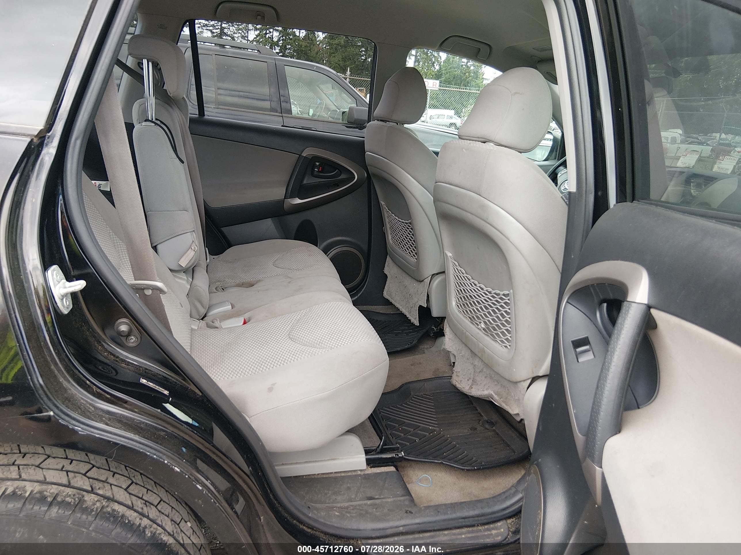 2007 Toyota Rav4 Limited Black vin: JTMBD31V676041684