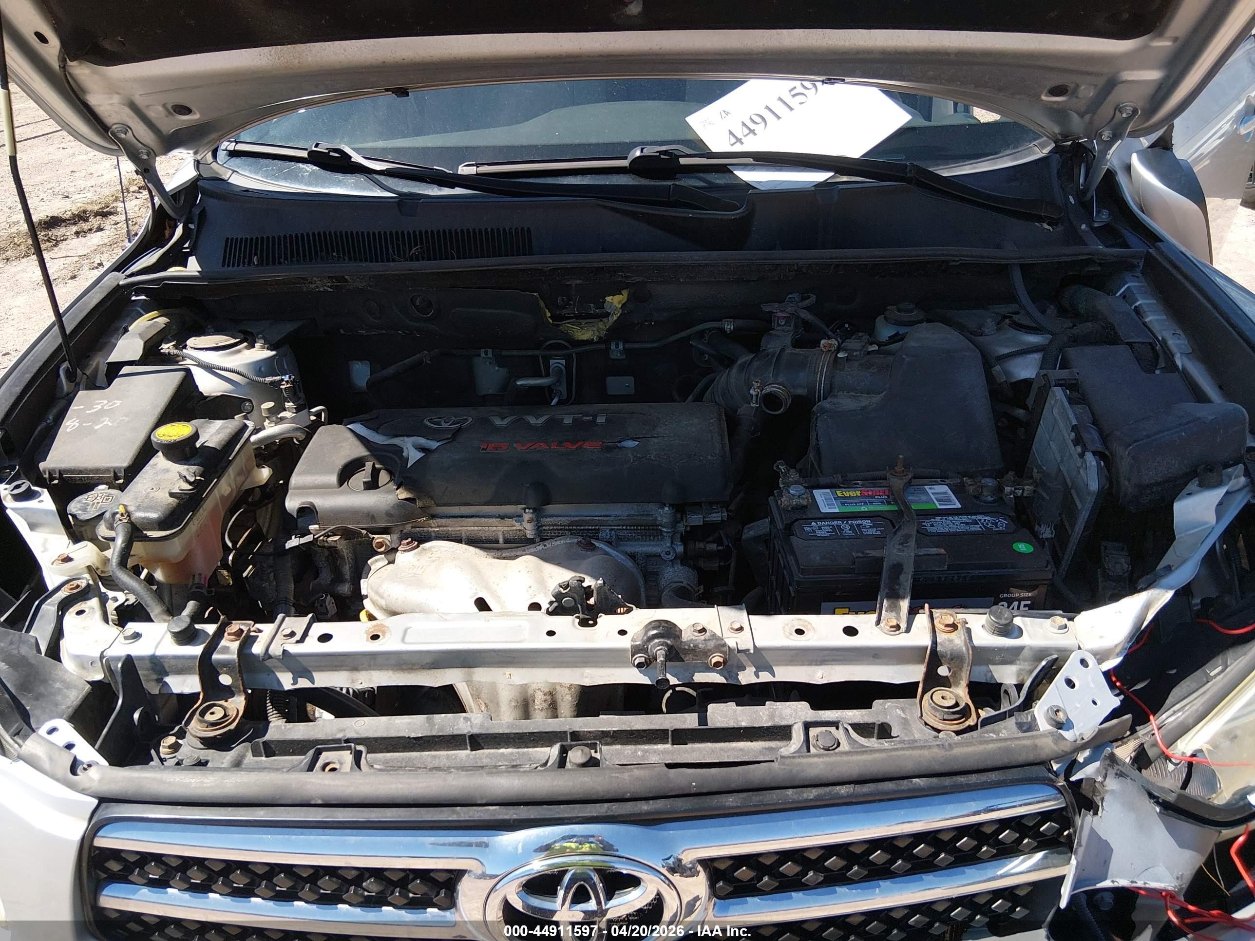2008 Toyota Rav4 Limited Silver vin: JTMBD31V686067509