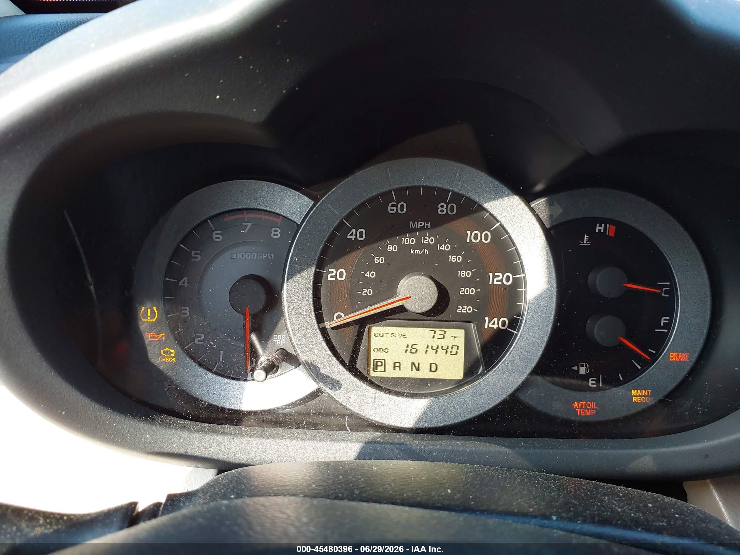 2007 Toyota Rav4 Limited Red vin: JTMBD31V775079589
