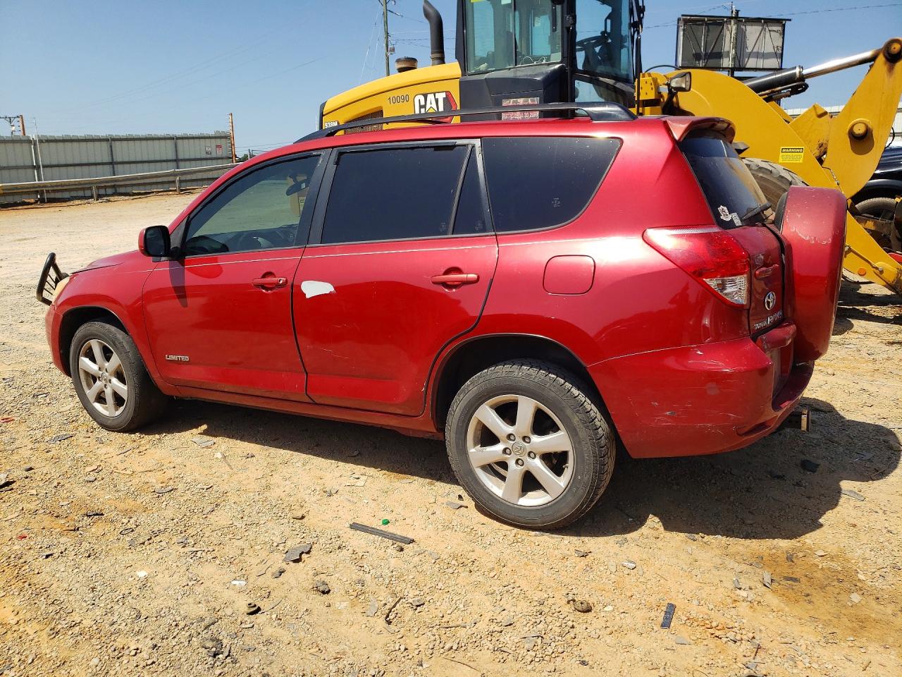 2007 Toyota Rav4 Limited Red vin: JTMBD31V776043914