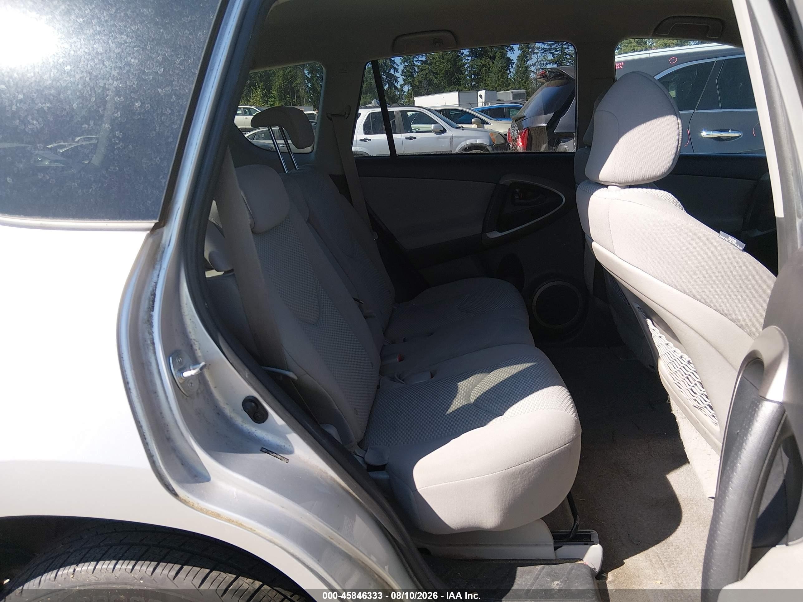 2008 Toyota Rav4 Limited Silver vin: JTMBD31V785182304