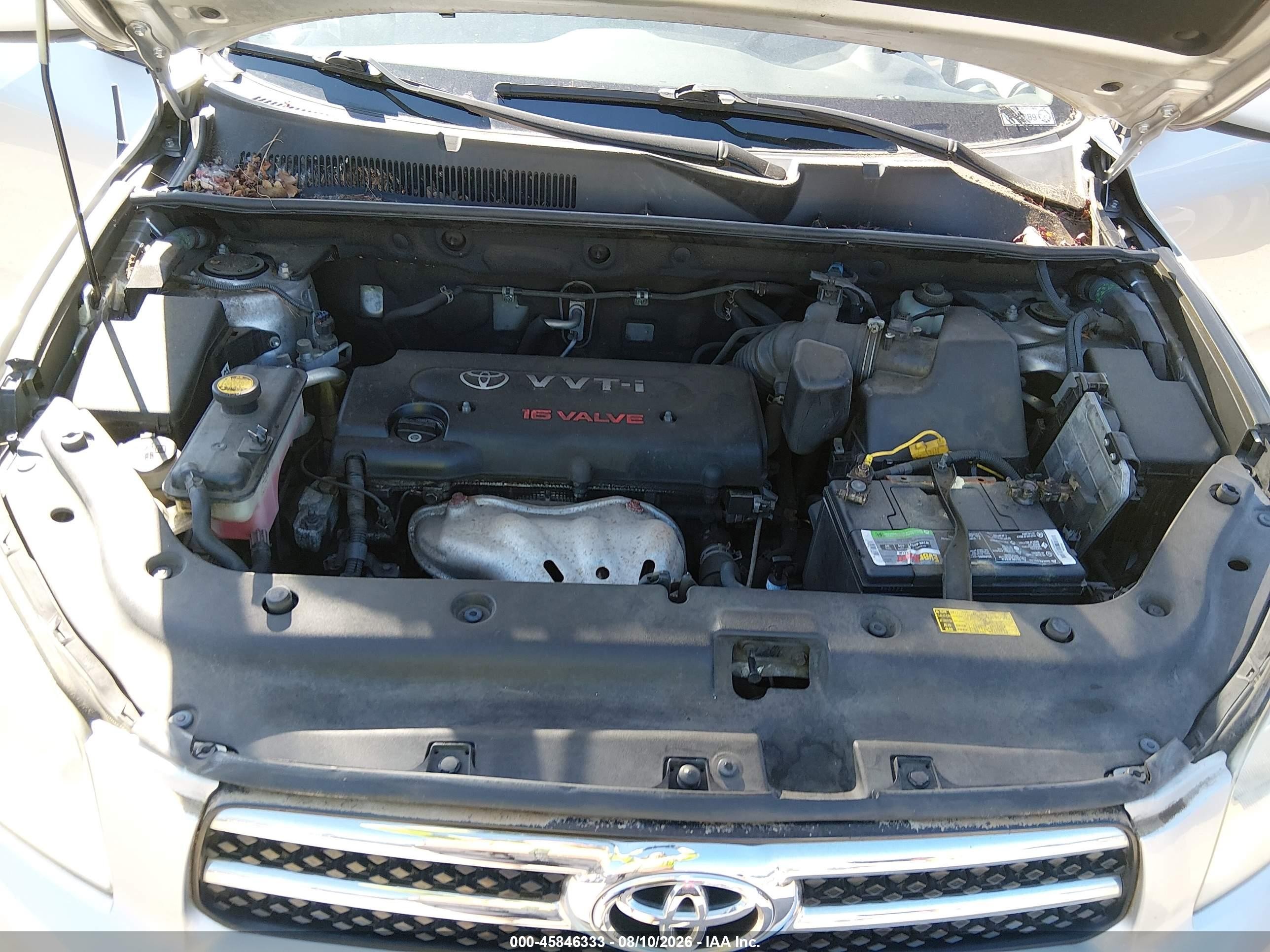 2008 Toyota Rav4 Limited Silver vin: JTMBD31V785182304