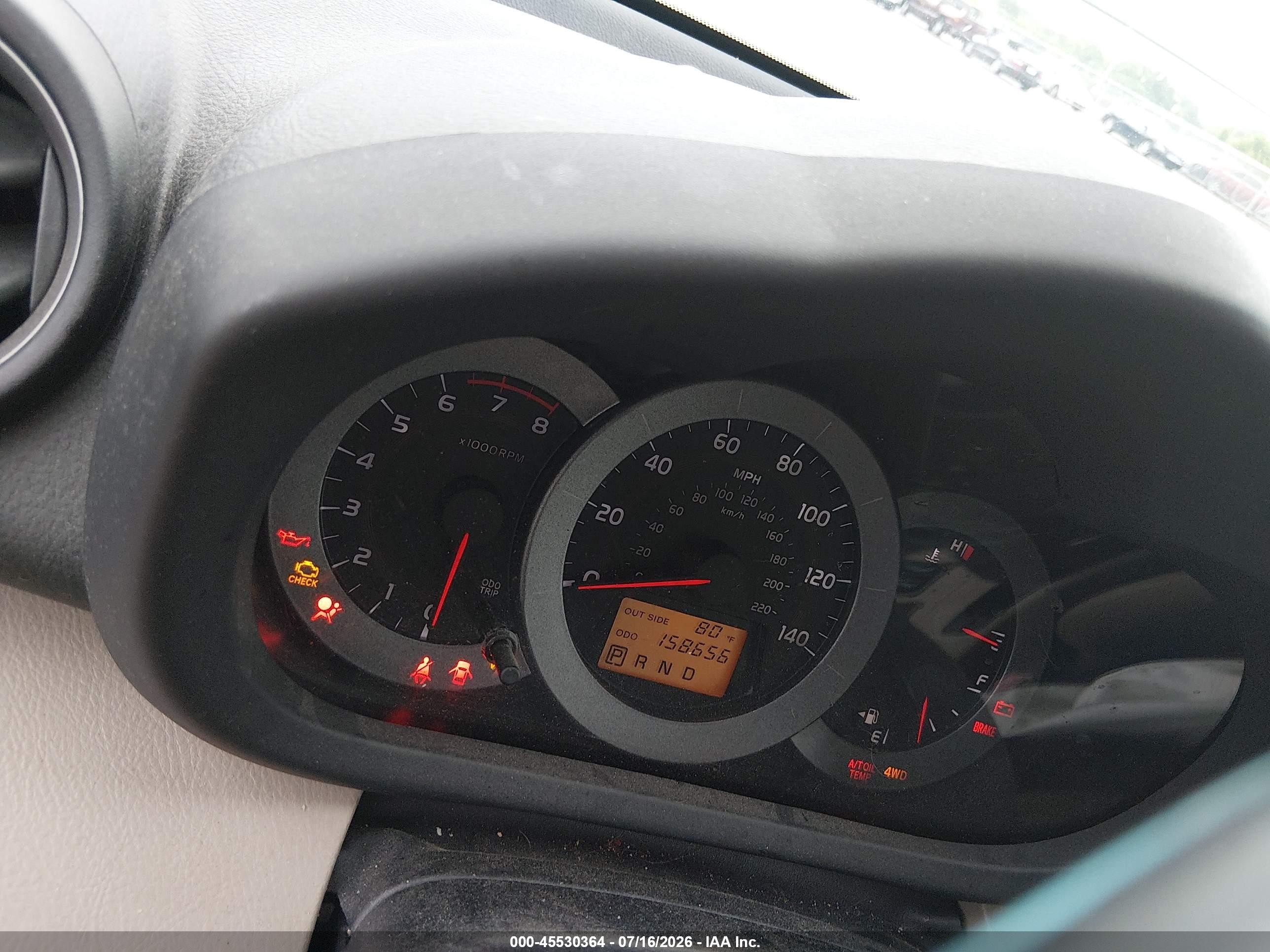 2008 Toyota Rav4 Limited Green vin: JTMBD31V785187101