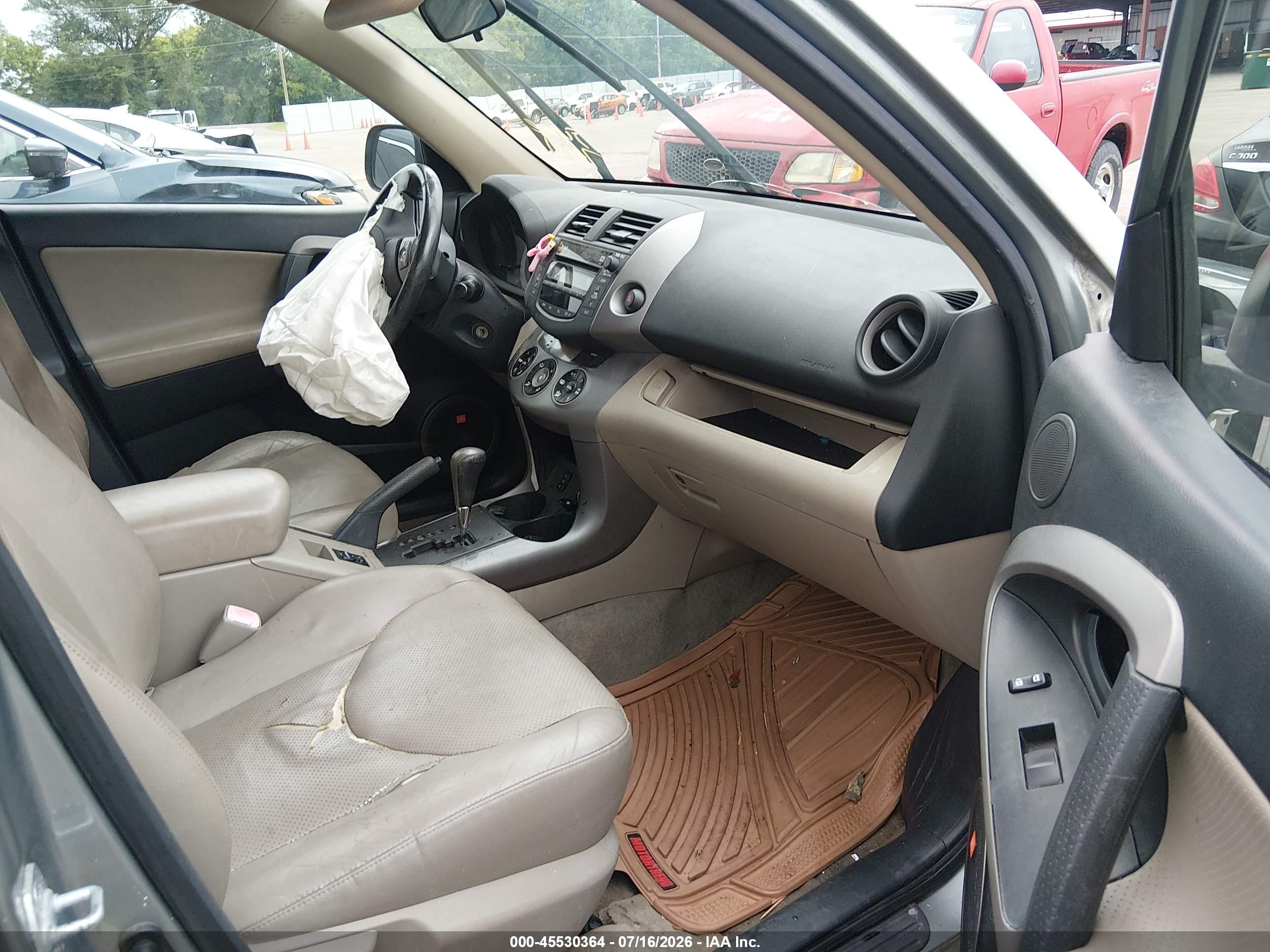 2008 Toyota Rav4 Limited Green vin: JTMBD31V785187101