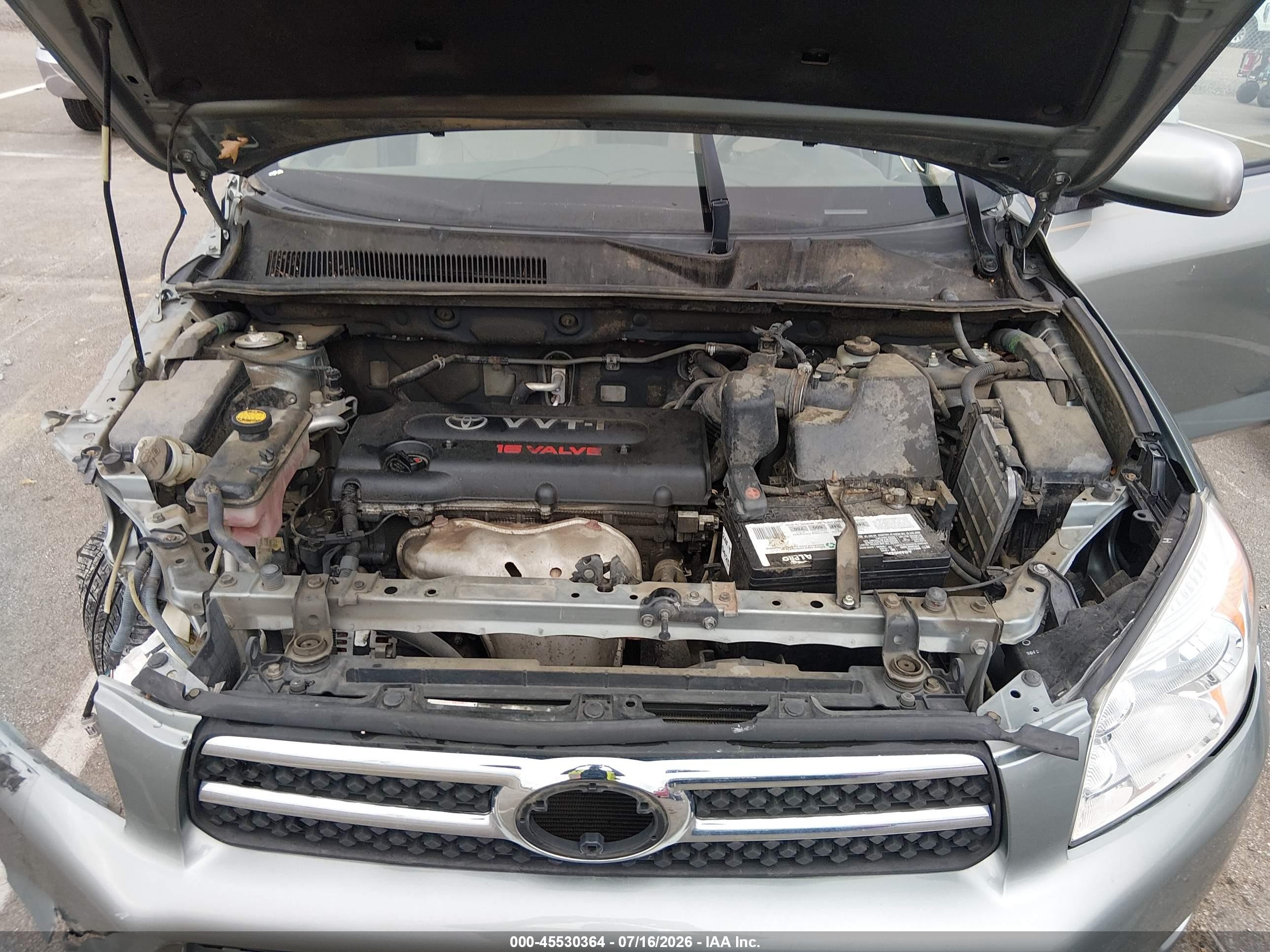 2008 Toyota Rav4 Limited Green vin: JTMBD31V785187101