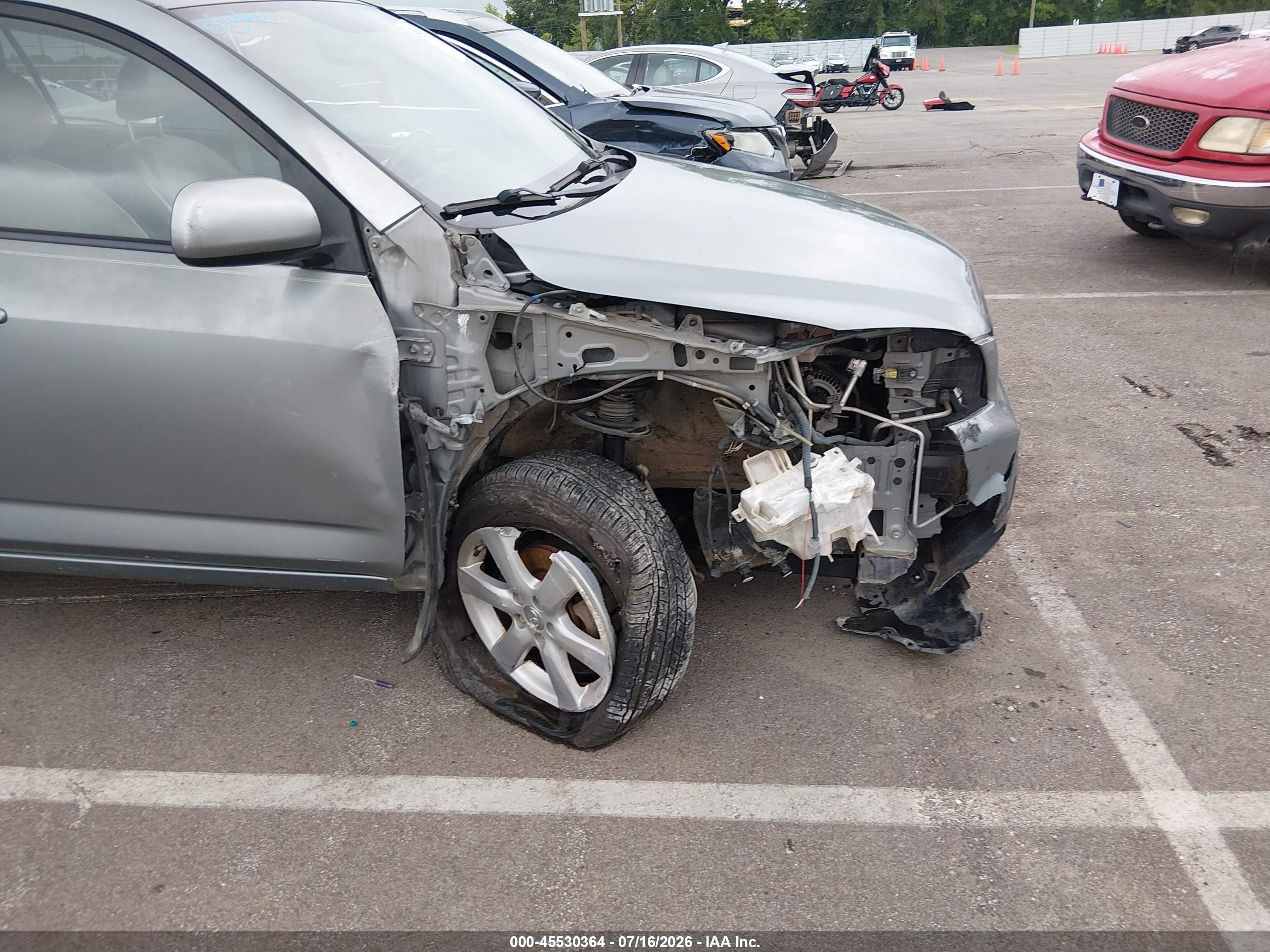 2008 Toyota Rav4 Limited Green vin: JTMBD31V785187101