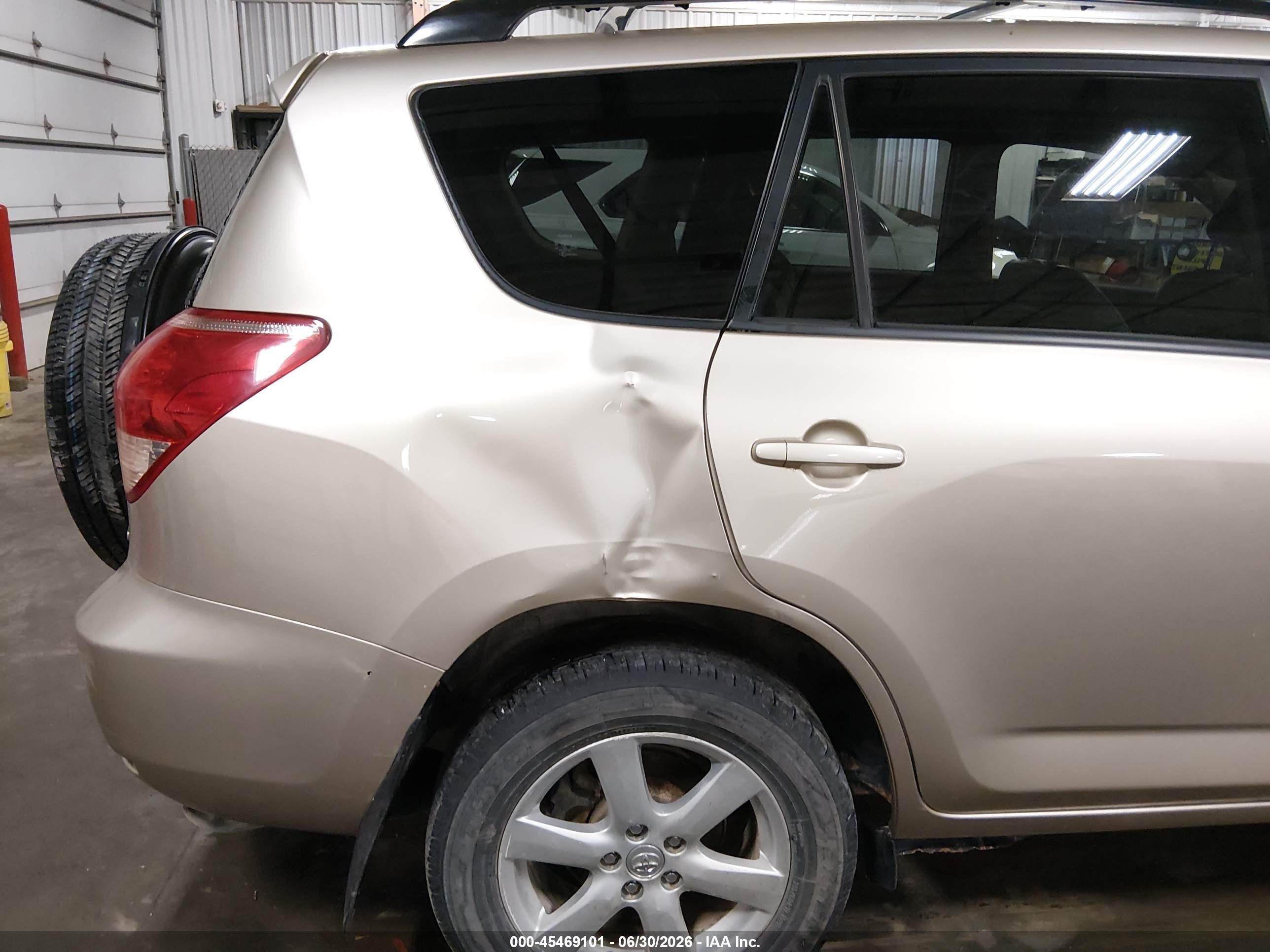 2008 Toyota Rav4 Limited Tan vin: JTMBD31V786055255