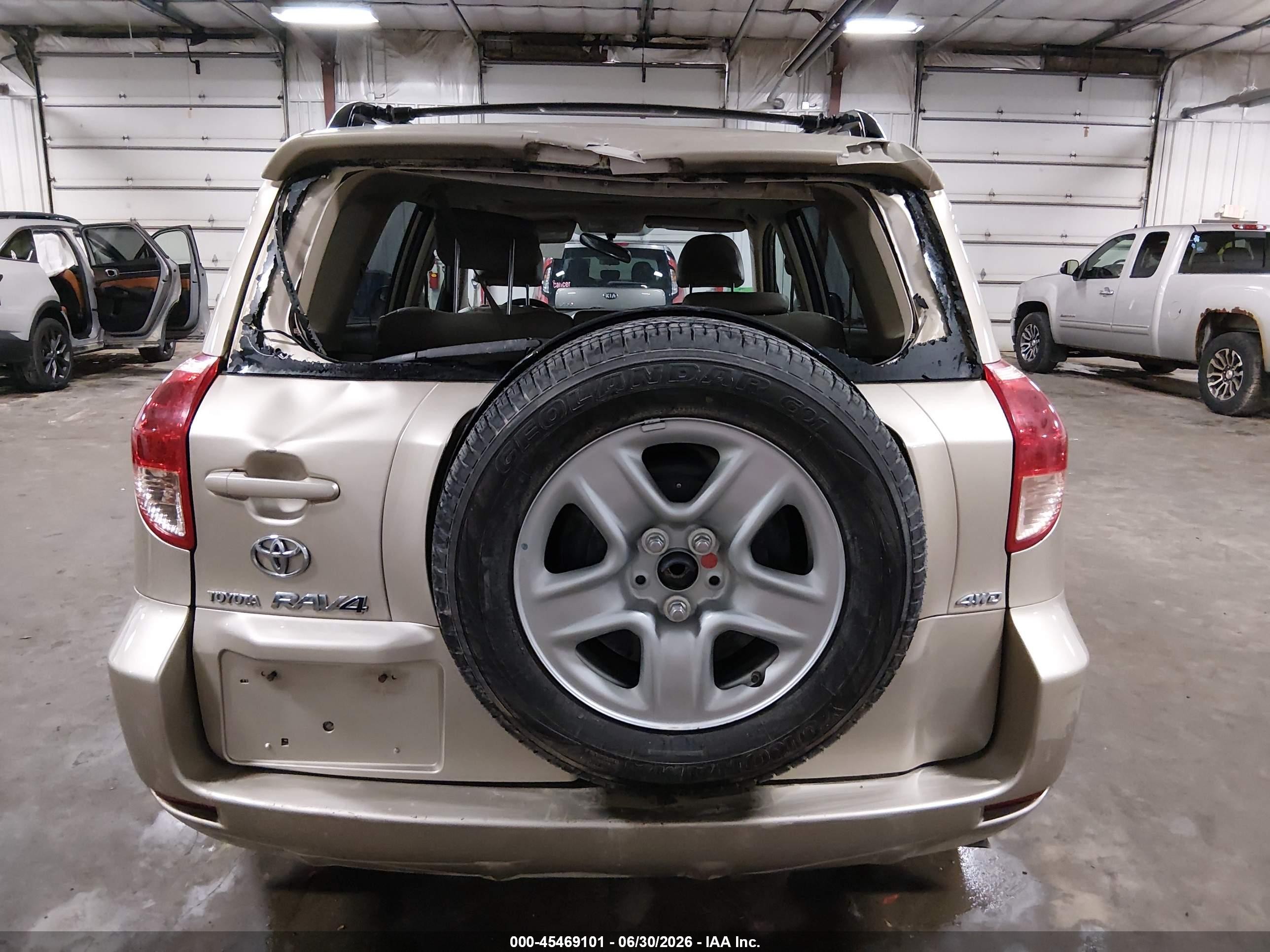 2008 Toyota Rav4 Limited Tan vin: JTMBD31V786055255