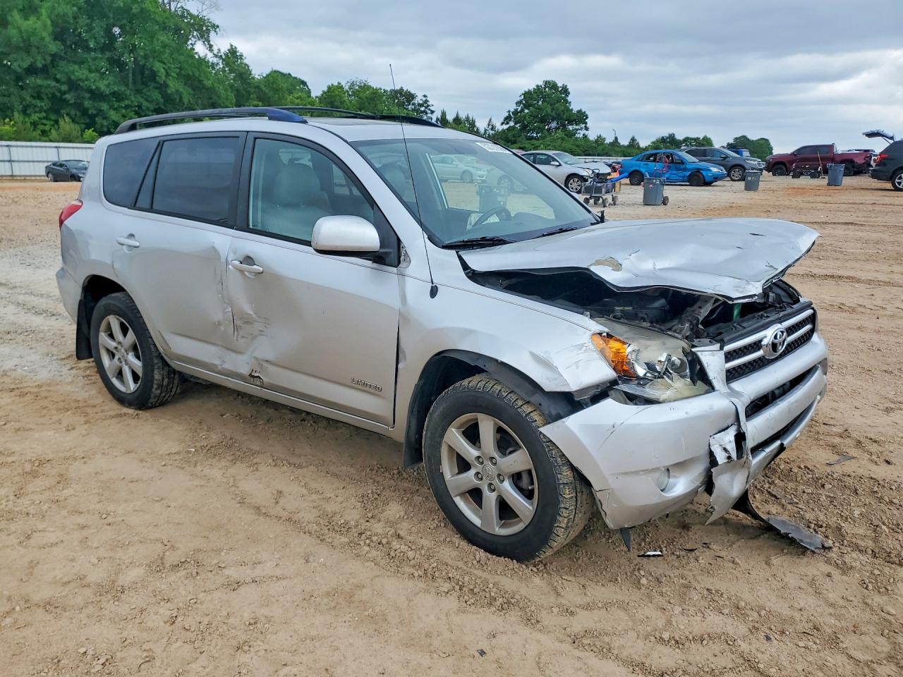 2006 Toyota Rav4 Limited Silver vin: JTMBD31V865010408