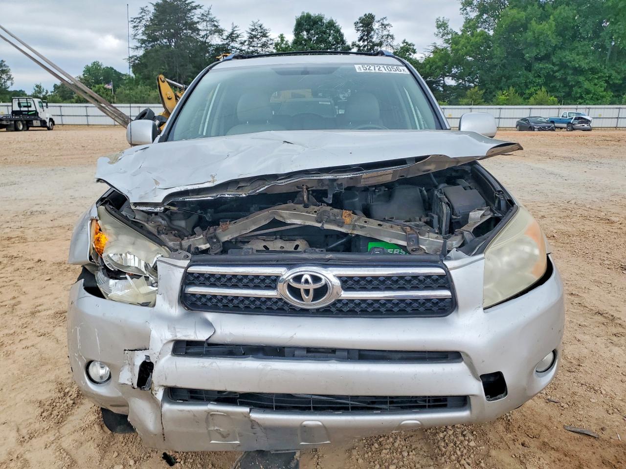 2006 Toyota Rav4 Limited Silver vin: JTMBD31V865010408