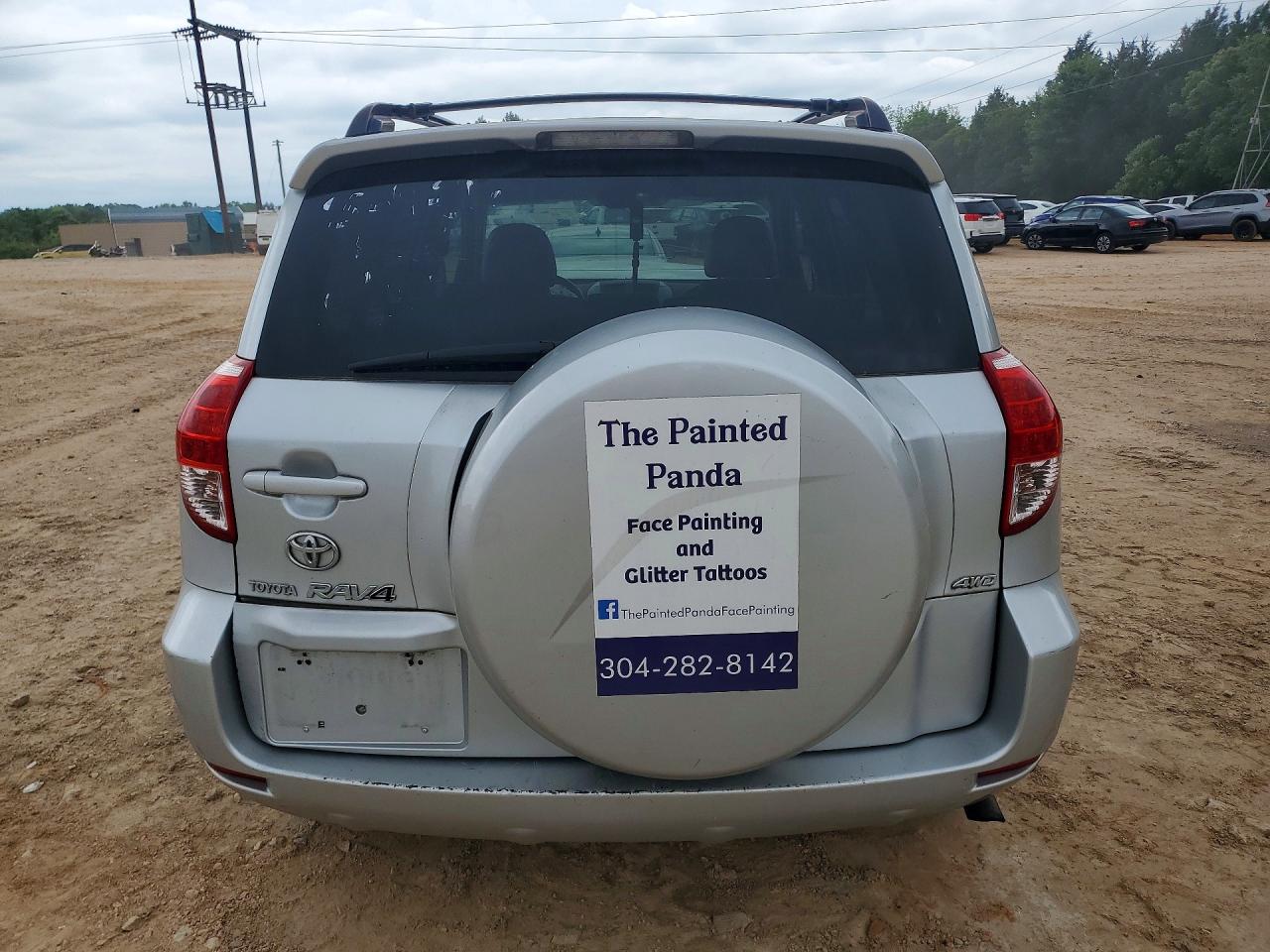 2006 Toyota Rav4 Limited Silver vin: JTMBD31V865010408