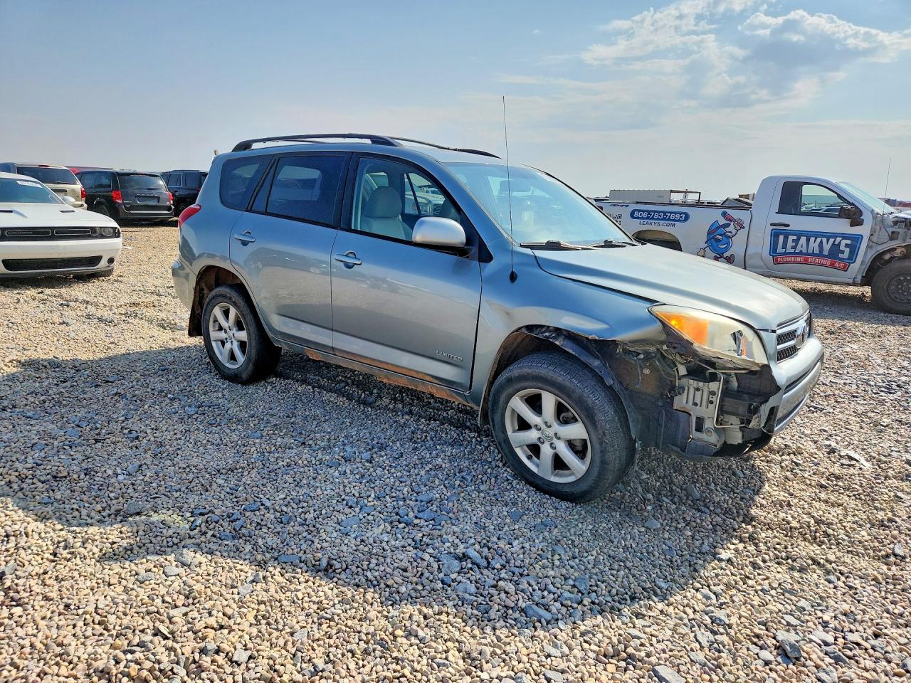 2006 Toyota Rav4 Limited Green vin: JTMBD31V865017052
