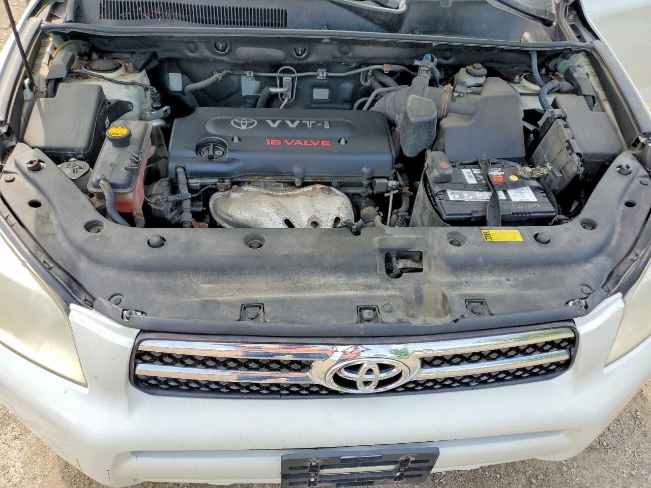 2007 Toyota Rav4 Limited White vin: JTMBD31V875100305